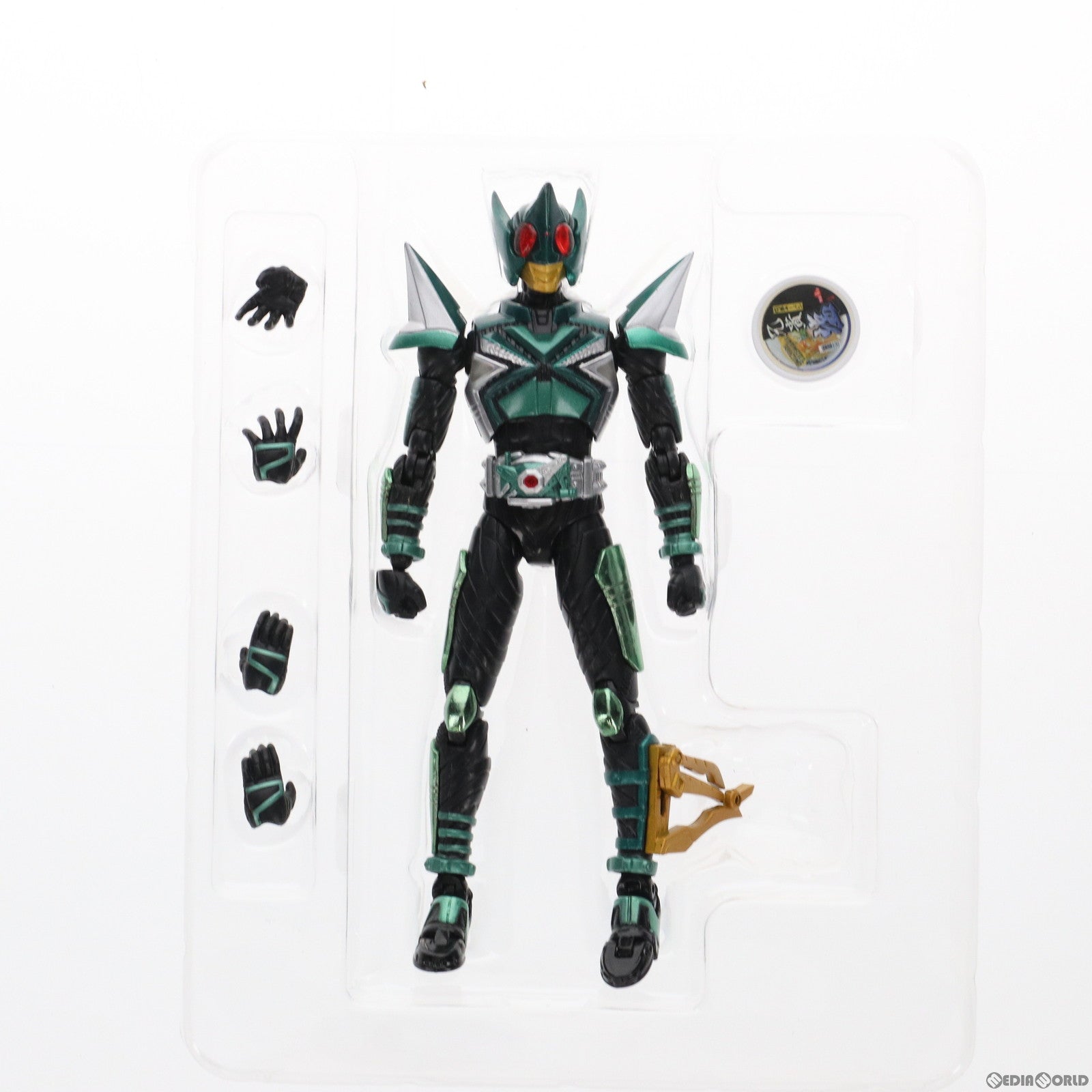 【中古即納】[FIG] S.H.Figuarts(フィギュアーツ) キックホッパー 仮面ライダーカブト 完成品 可動フィギュア バンダイ(20080809)