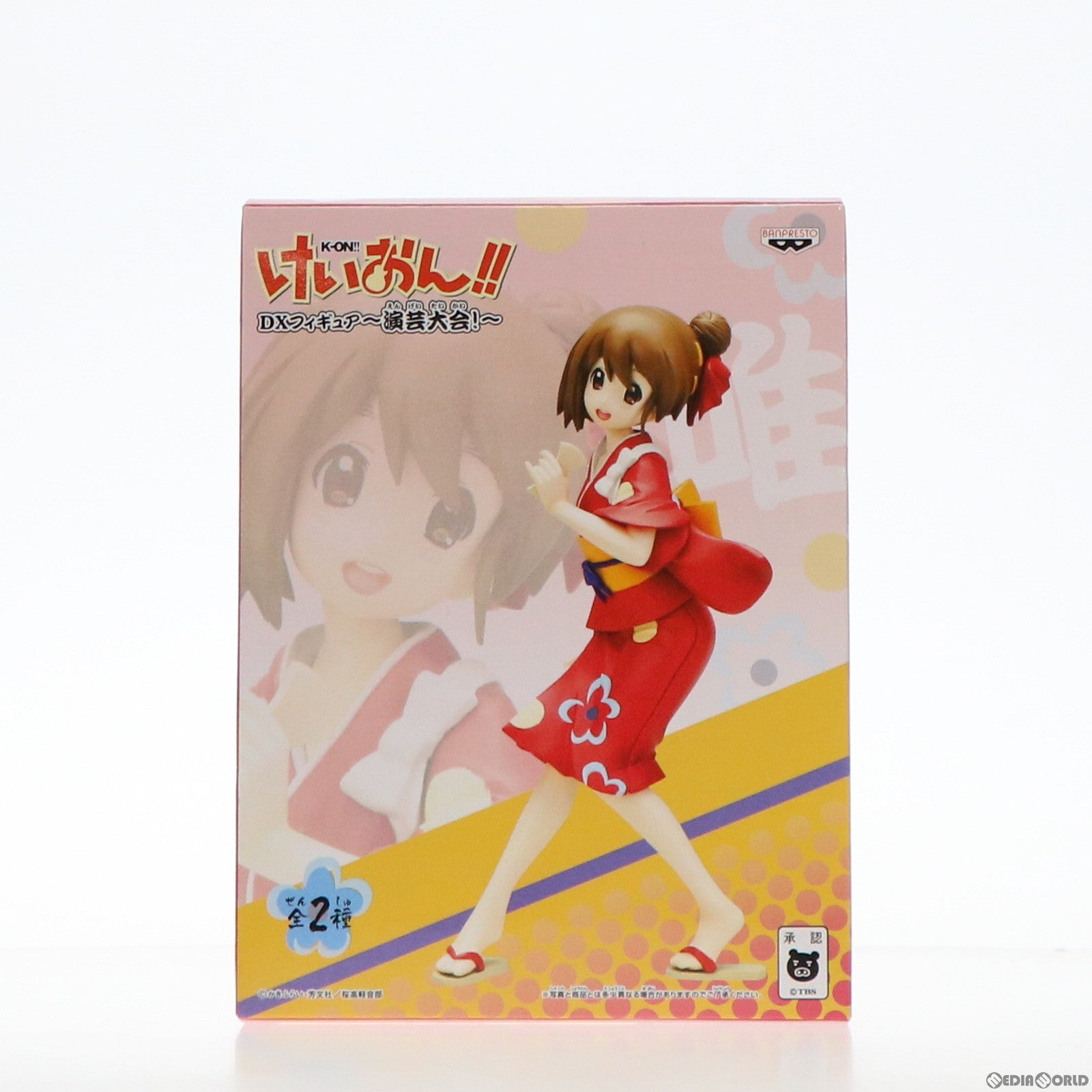 【中古即納】[FIG] 平沢唯(ひらさわゆい) けいおん!! DXフィギュア～演芸大会!～ プライズ バンプレスト(20120229)