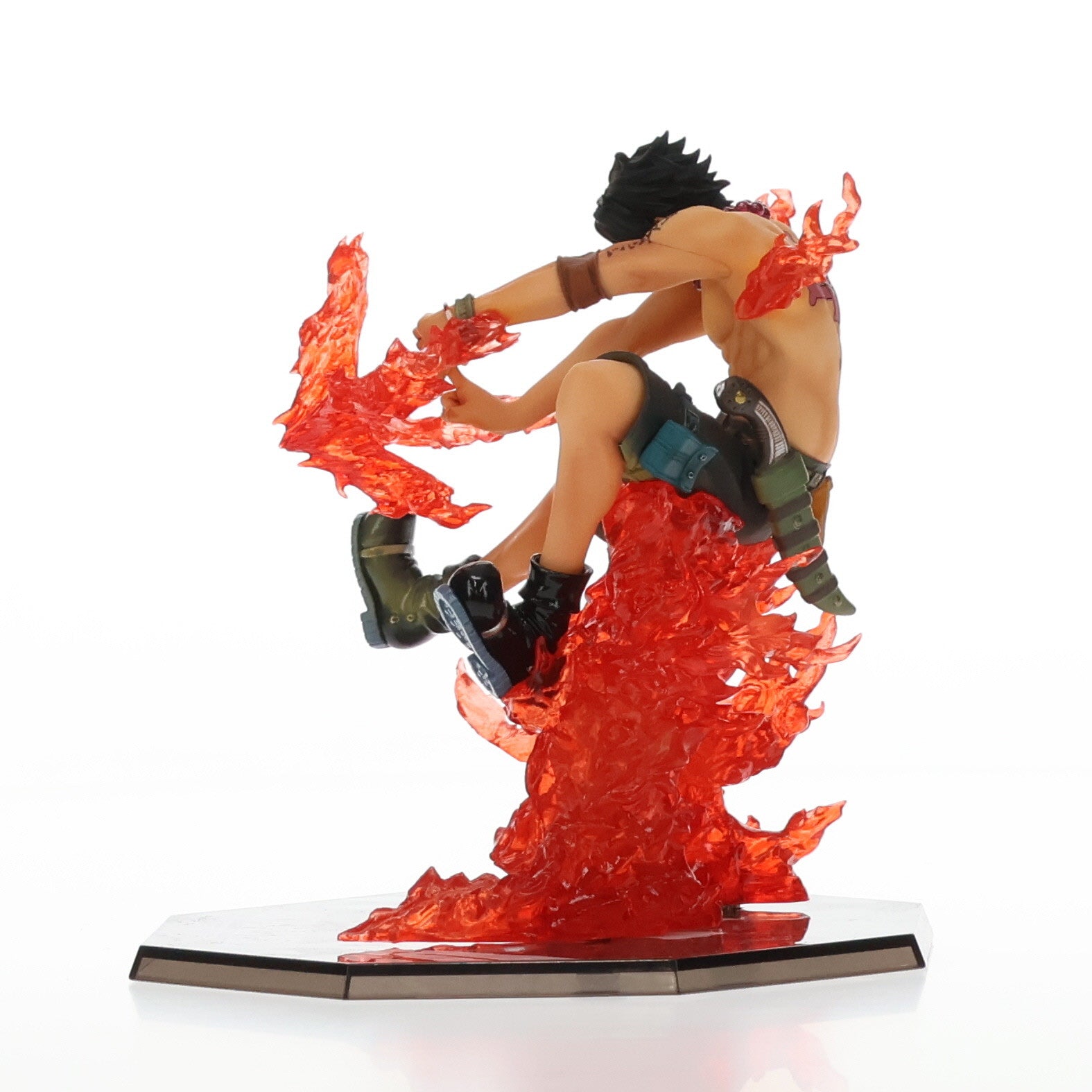 【中古即納】[FIG] 魂ウェブ商店限定 フィギュアーツZERO ポートガス・D・エース -Battle Ver. 十字火- ONE PIECE(ワンピース) 完成品 フィギュア バンダイ(20140130)