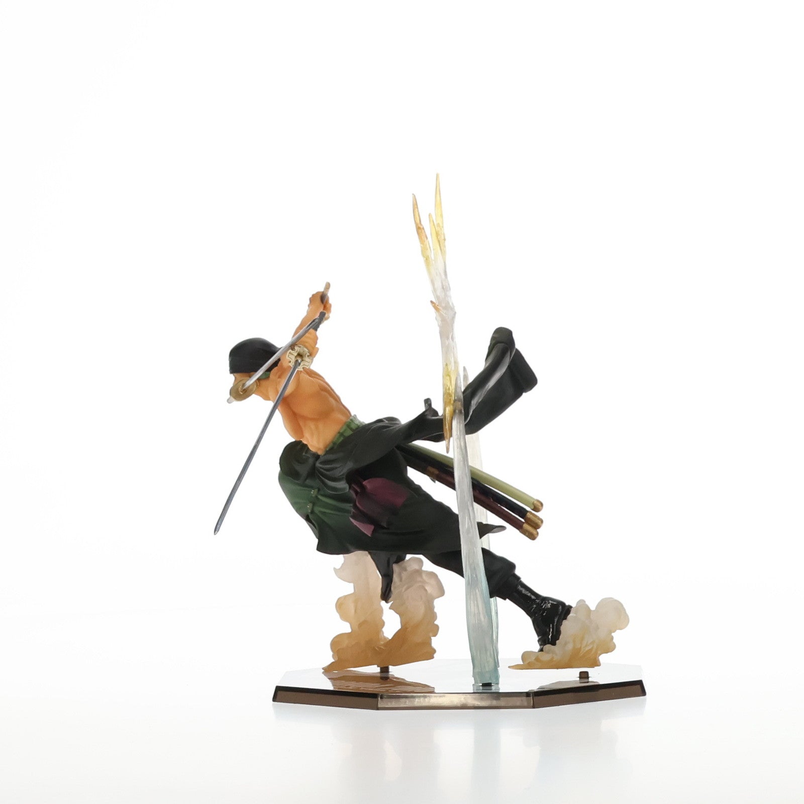 【中古即納】[FIG] (再販) フィギュアーツZERO ロロノア・ゾロ -Battle Ver.煉獄鬼斬り- ONE PIECE(ワンピース) 新世界編 完成品 フィギュア バンダイ(20150515)