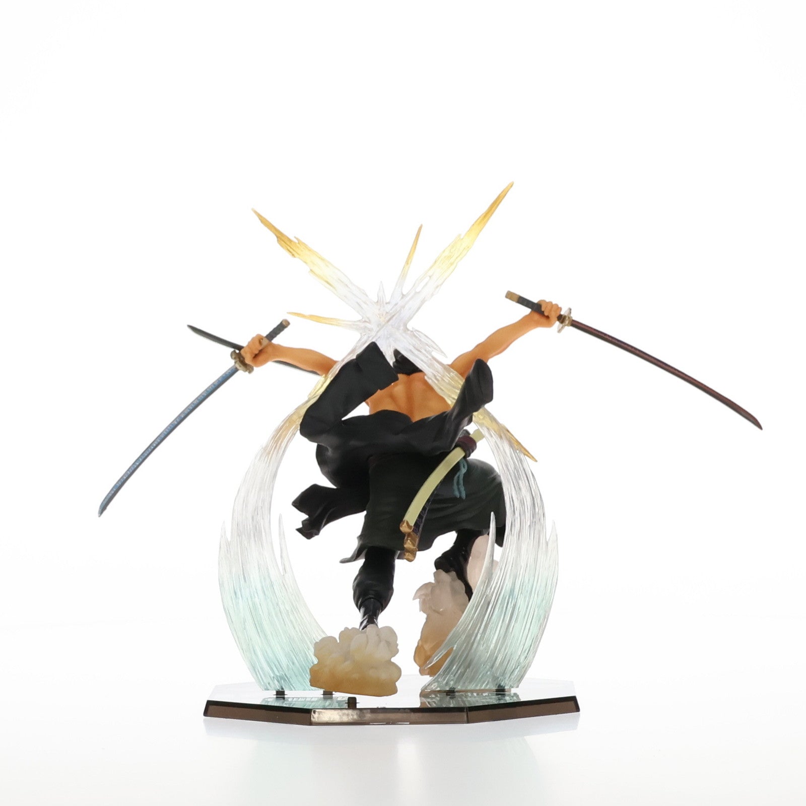 【中古即納】[FIG] (再販) フィギュアーツZERO ロロノア・ゾロ -Battle Ver.煉獄鬼斬り- ONE PIECE(ワンピース) 新世界編 完成品 フィギュア バンダイ(20150515)