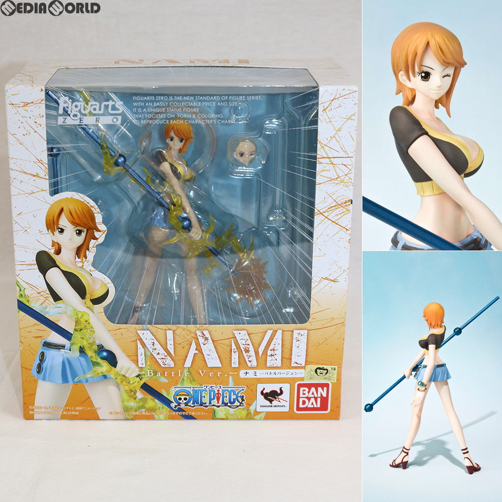 【中古即納】[FIG]フィギュアーツZERO ナミ -Battle Ver.- ONE PIECE(ワンピース) 完成品フィギュア バンダイ(20120804)