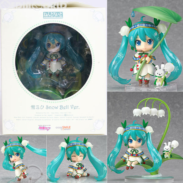 【中古即納】[FIG]ねんどろいど 493 雪ミク Snow Bell Ver. キャラクター・ボーカル・シリーズ01 初音ミク 完成品  可動フィギュア GOODSMILE ONLINE SHOP&一部イベント限定 グッドスマイルカンパニー(20150208)