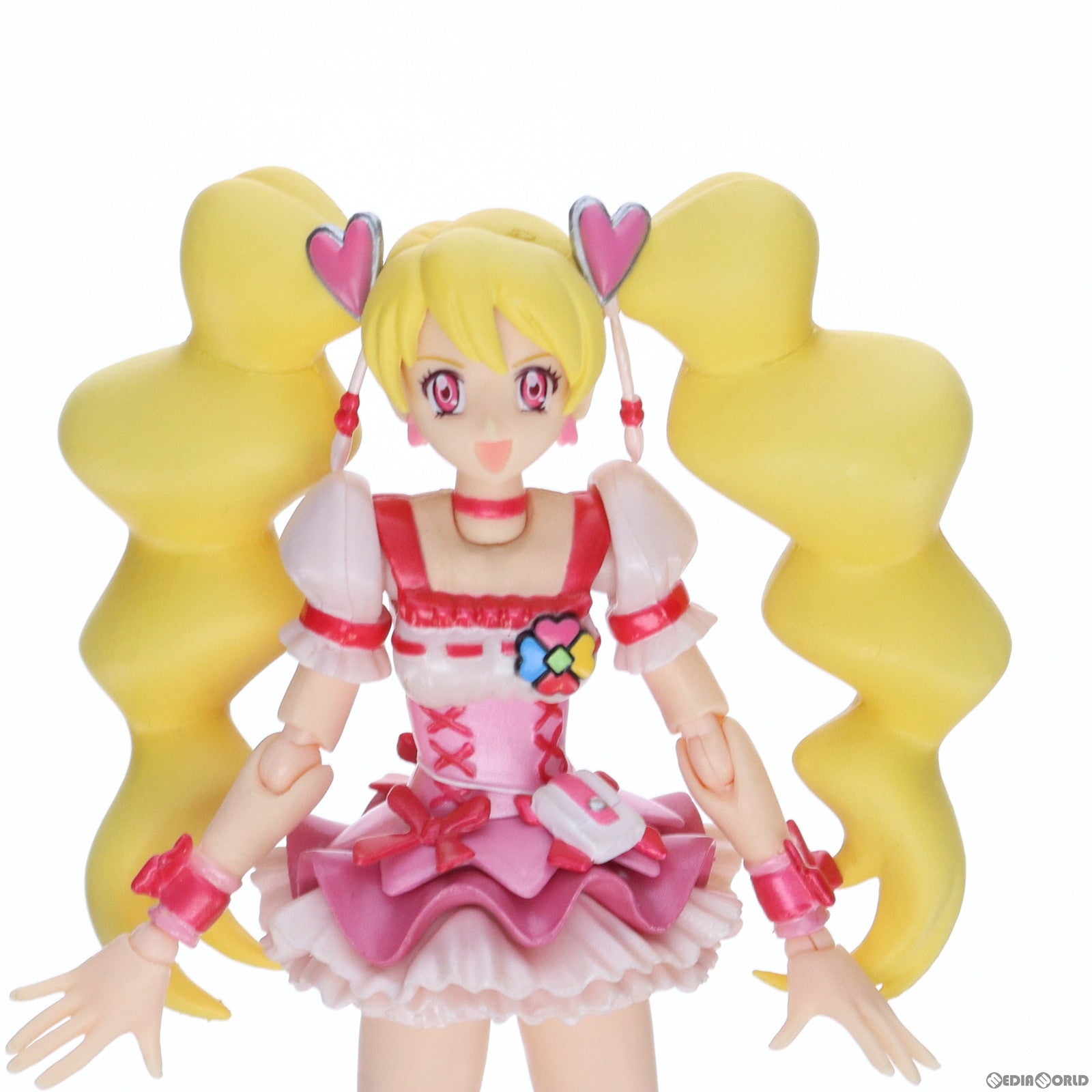 【中古即納】[FIG]S.H.Figuarts(フィギュアーツ) キュアピーチ フレッシュプリキュア! 完成品 可動フィギュア バンダイ(20100527)