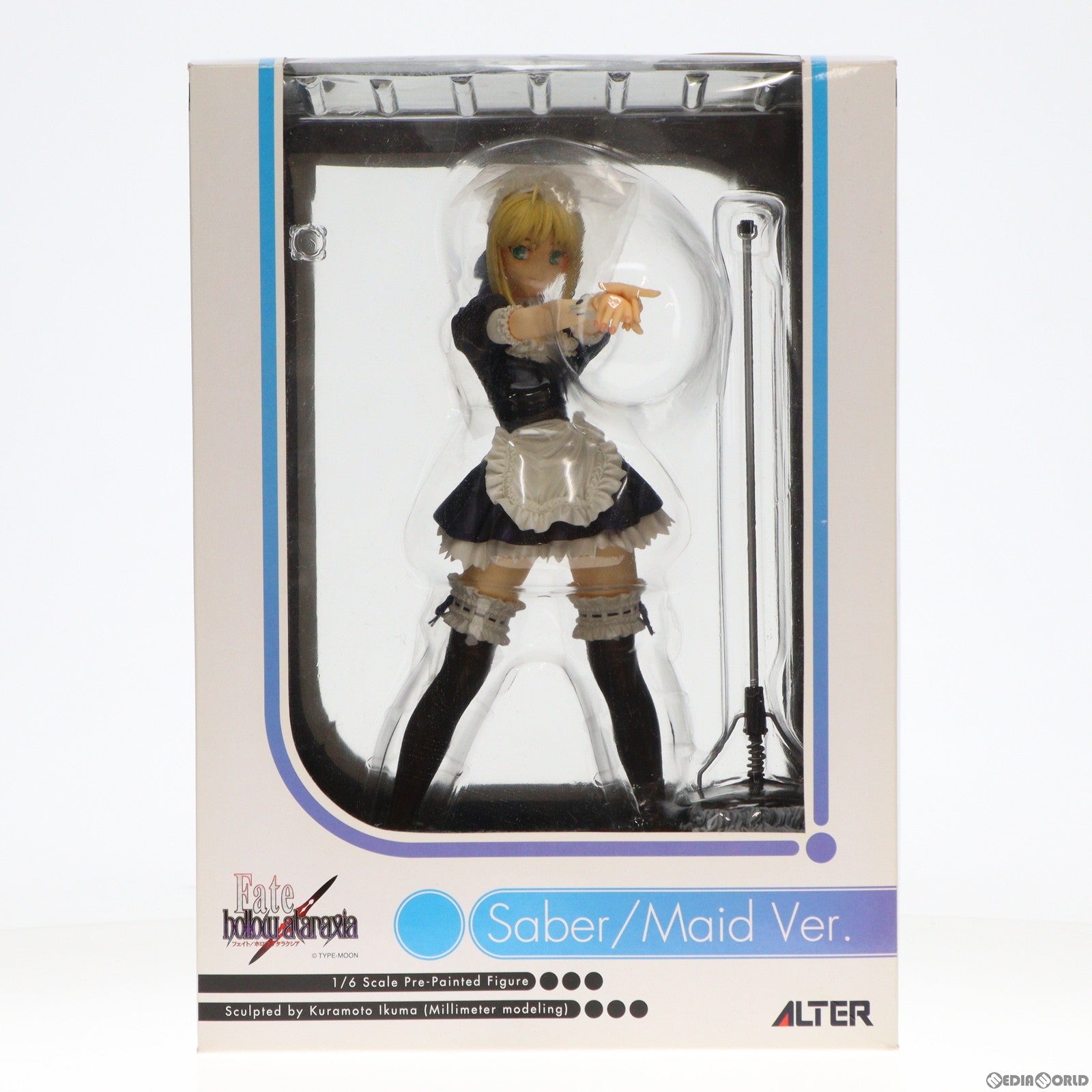 【中古即納】[FIG]セイバー メイドVer. Fate/hollow ataraxia(フェイト/ホロウ アタラクシア) 1/6 完成品 フィギュア アルター(20070930)