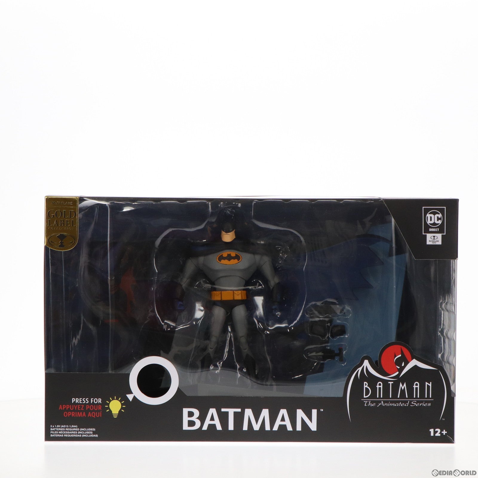 【中古即納】[FIG] DCダイレクト バットマン(30周年記念版) バットマン アニメイテッド 完成品 7インチ・アクションフィギュア マクファーレントイズ/ホットトイズ(20221123)