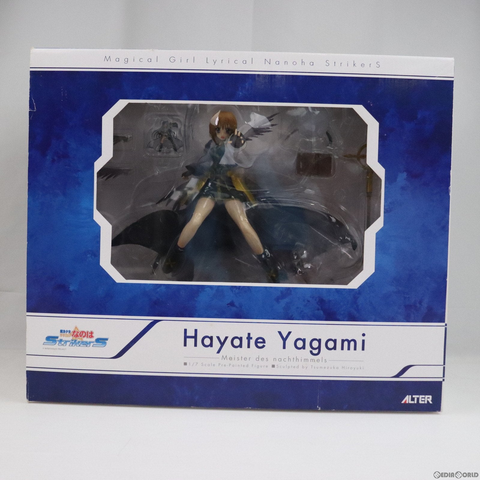 【中古即納】[FIG]八神はやて(やがみはやて) 魔法少女リリカルなのはStrikerS(ストライカーズ) 1/7 完成品 フィギュア アルター(20081130)