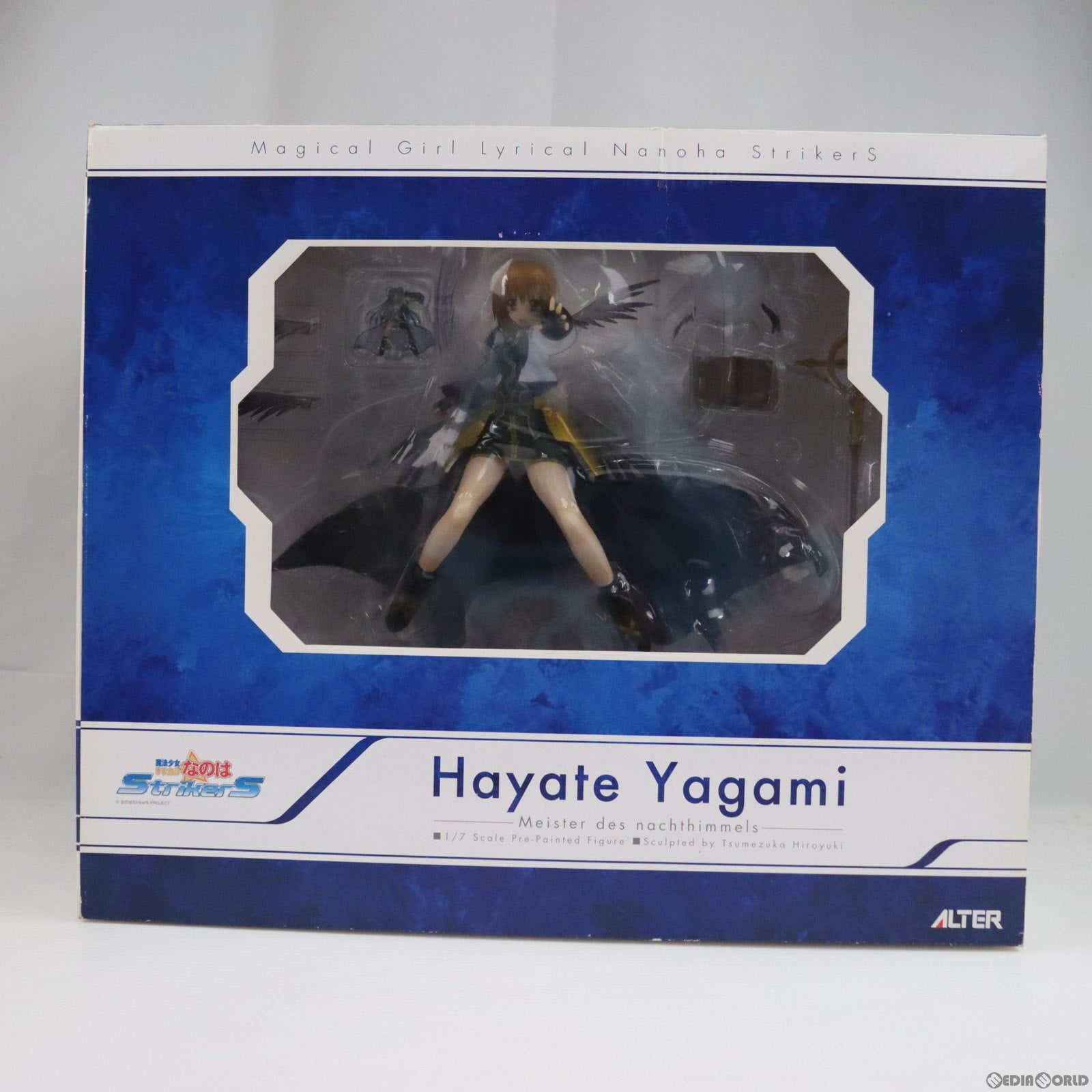 【中古即納】[FIG]八神はやて(やがみはやて) 魔法少女リリカルなのはStrikerS(ストライカーズ) 1/7 完成品 フィギュア アルター(20081130)