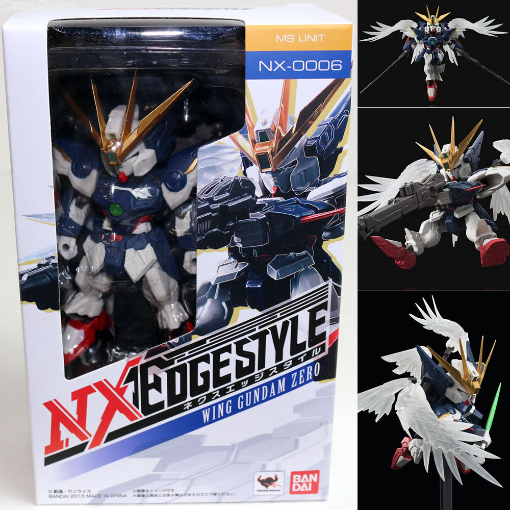 中古即納】[FIG]ネクスエッジスタイル(MS UNIT) ウイングガンダムゼロ(EW版) 新機動戦記ガンダムW Endless  Waltz(エンドレスワルツ) 完成品 可動フィギュア バンダイ