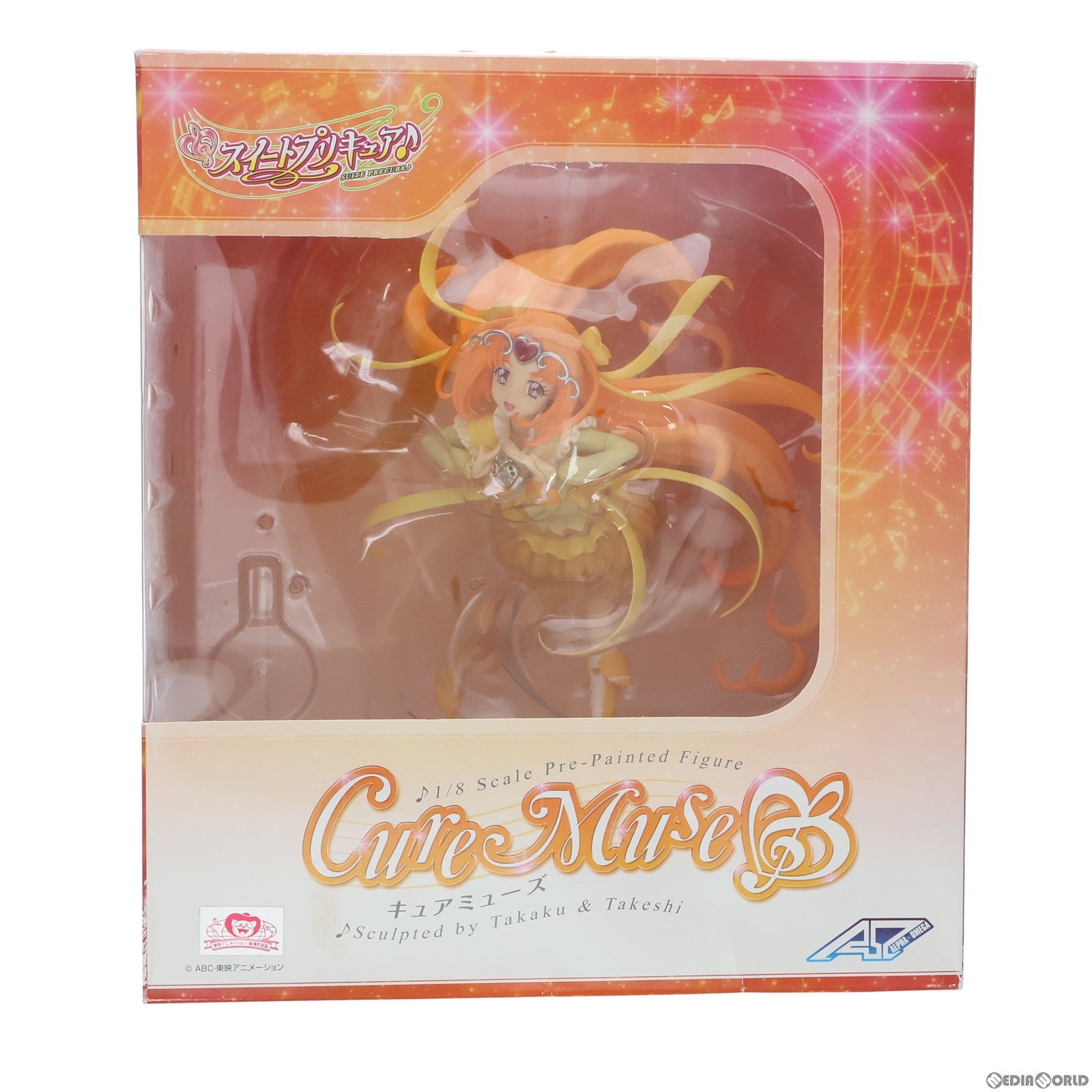 【中古即納】[FIG] キュアミューズ スイートプリキュア♪ 1/8 完成品 フィギュア アルファオメガ(20130201)