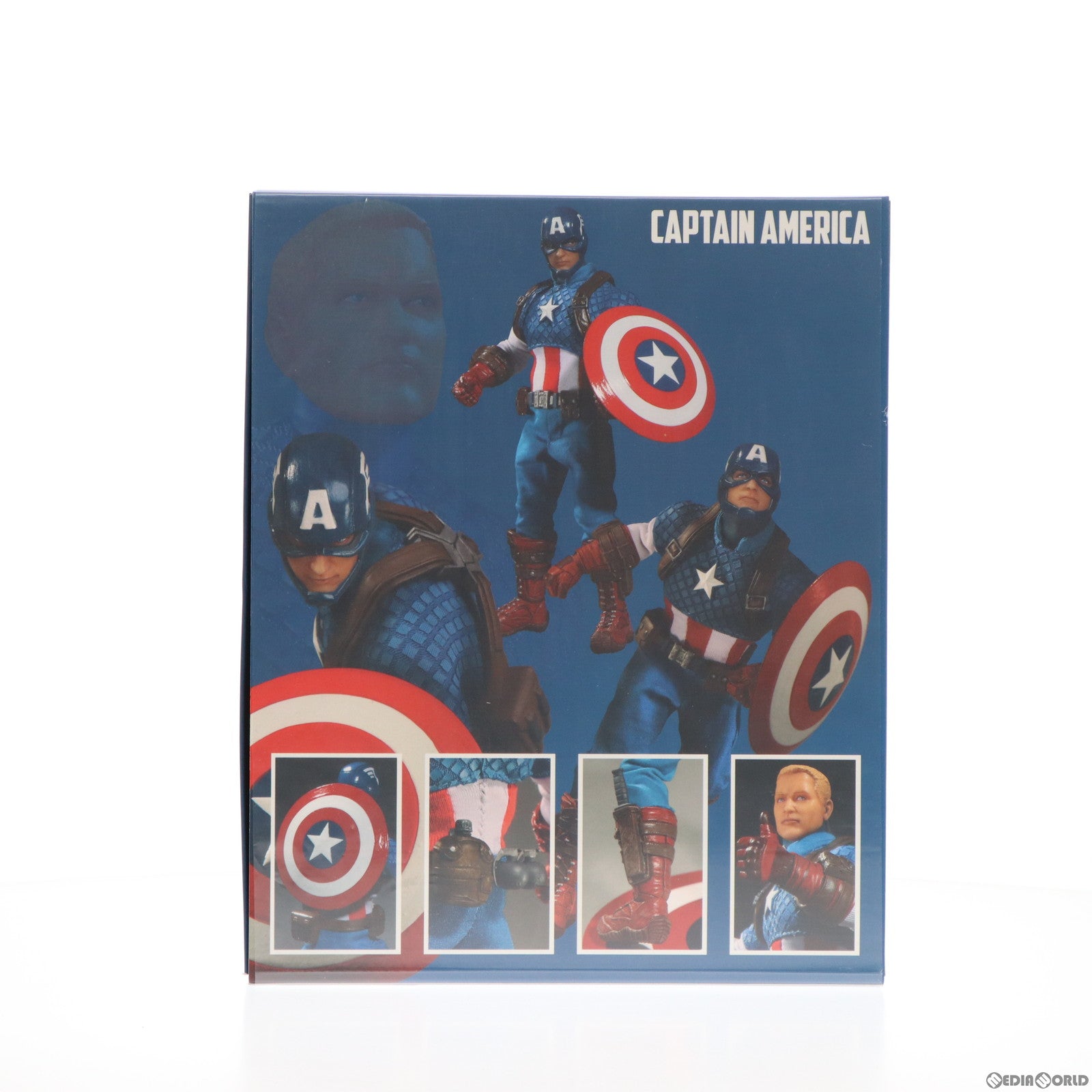 中古即納】[FIG]ワン12コレクティブ キャプテン・アメリカ MARVEL UNIVERSE(マーベルユニバース) 1/12 完成品  アクションフィギュア(海外流通版) メズコトイズ