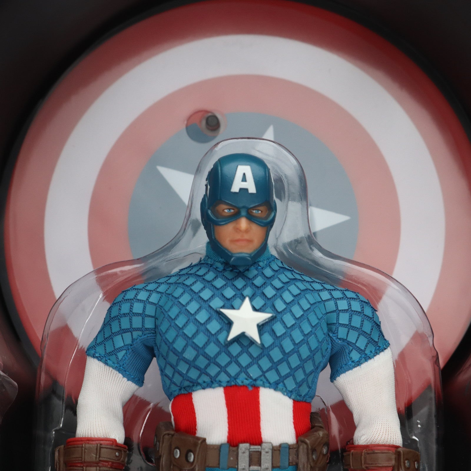 【中古即納】[FIG] ワン12コレクティブ キャプテン・アメリカ MARVEL UNIVERSE(マーベルユニバース) 1/12 完成品 アクションフィギュア(海外流通版) メズコトイズ(20161231)