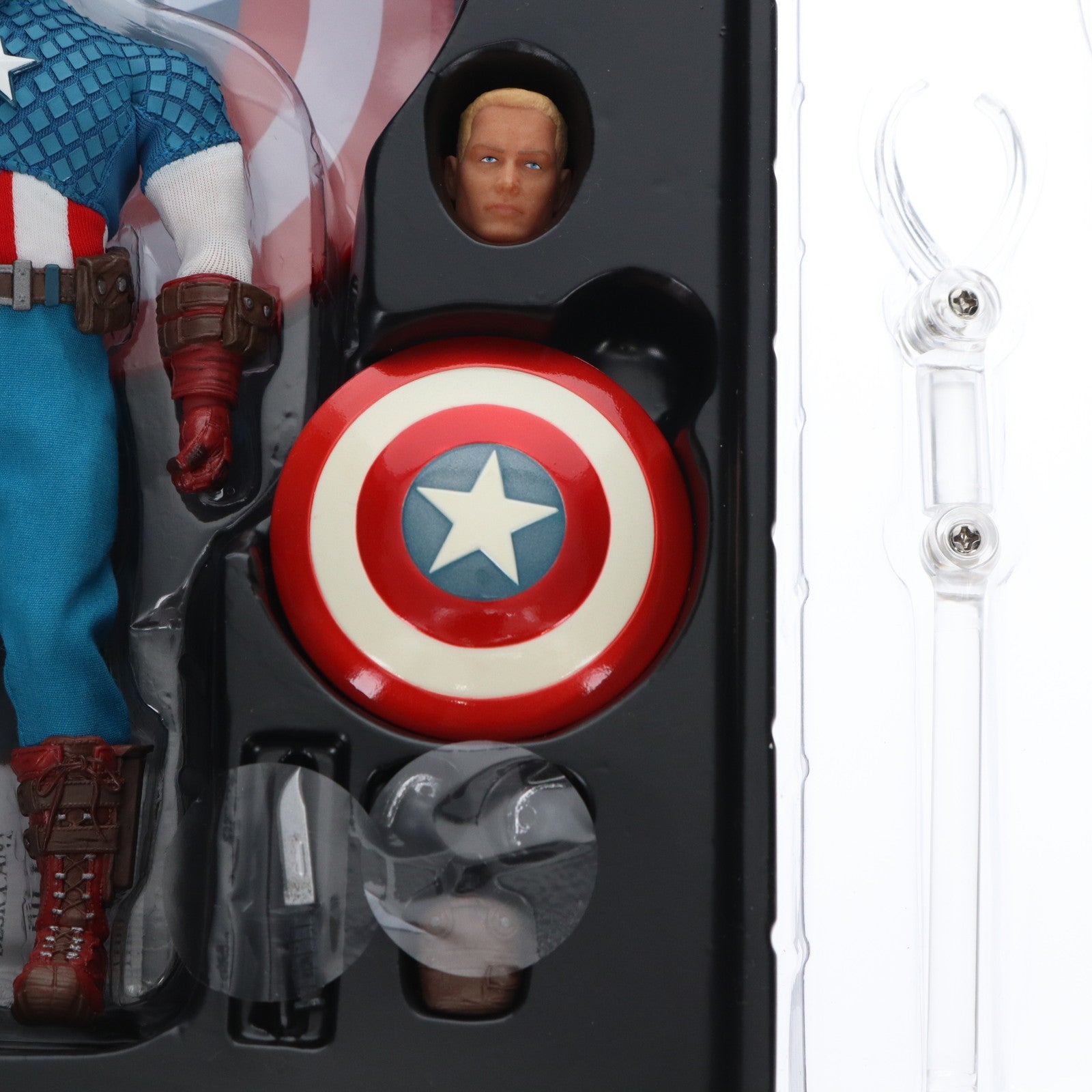 【中古即納】[FIG] ワン12コレクティブ キャプテン・アメリカ MARVEL UNIVERSE(マーベルユニバース) 1/12 完成品 アクションフィギュア(海外流通版) メズコトイズ(20161231)