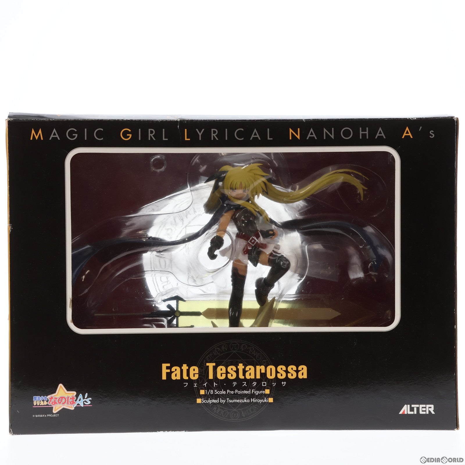 【中古即納】[FIG]フェイト・テスタロッサ 魔法少女リリカルなのはA's 1/8 完成品 フィギュア アルター(20061219)