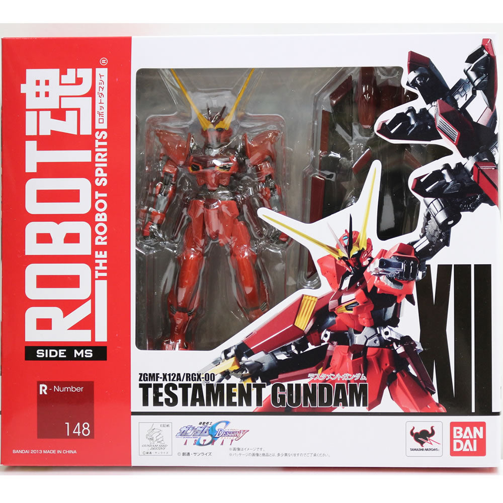 【中古即納】[FIG] ROBOT魂(SIDE MS) テスタメントガンダム 機動戦士ガンダムSEED DESTINY ASTRAY(シード デスティニー アストレイ) 完成品 可動フィギュア バンダイ(20130928)