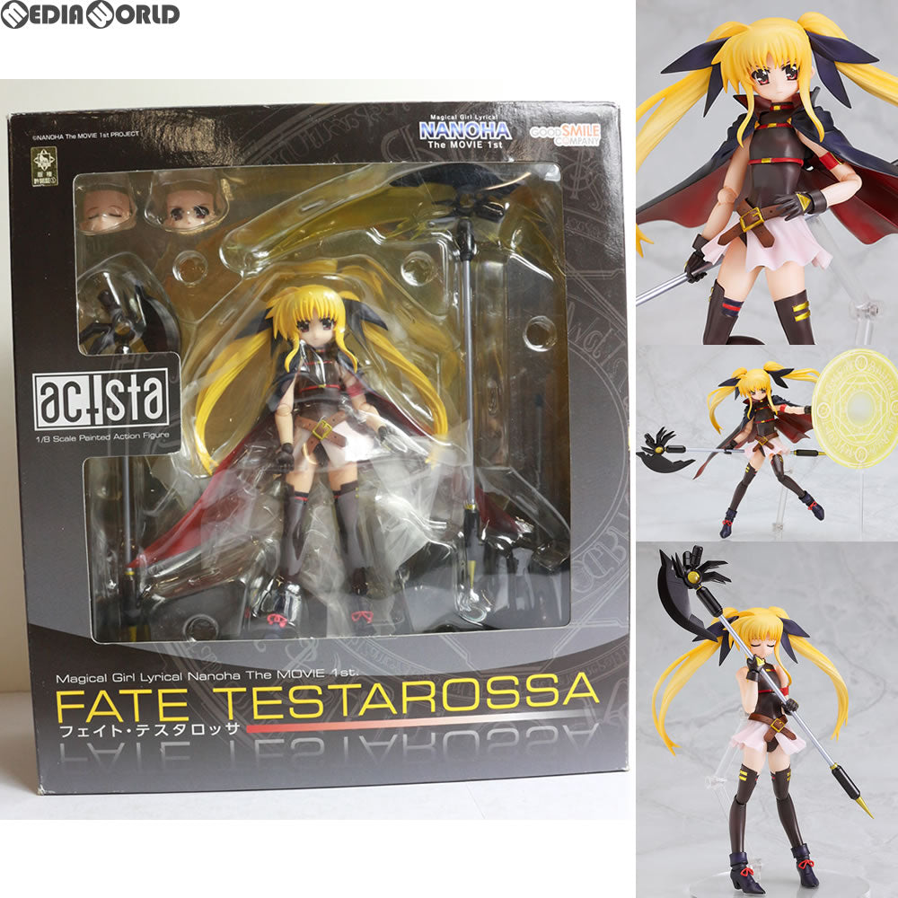 【中古即納】[FIG]actsta(アクスタ) フェイト・テスタロッサ 魔法少女リリカルなのは The MOVIE 1st 1/8 完成品 可動フィギュア グッドスマイルカンパニー(20110531)