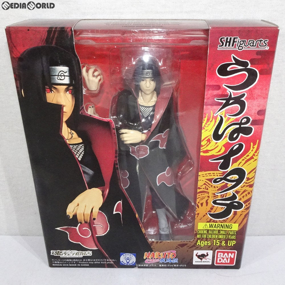 【中古即納】[FIG]魂ウェブ商店限定 S.H.Figuarts(フィギュアーツ) うちはイタチ NARUTO-ナルト- 疾風伝 完成品 可動フィギュア バンダイ(20161130)