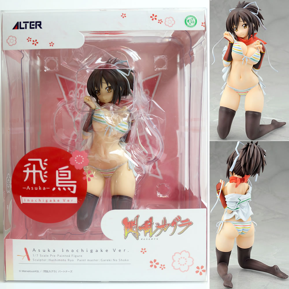 【中古即納】[FIG]飛鳥 命駆Ver. 閃乱カグラ 1/7 完成品 フィギュア アルター(20140716)