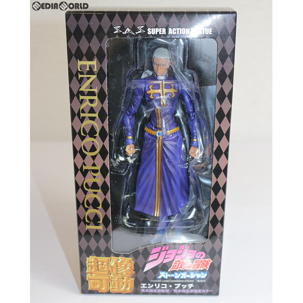 【中古即納】[FIG]超像可動 77. エンリコ・プッチ(荒木飛呂彦指定カラー) ジョジョの奇妙な冒険 第六部 ストーンオーシャン 完成品 可動フィギュア メディコス・エンタテインメント(20160130)