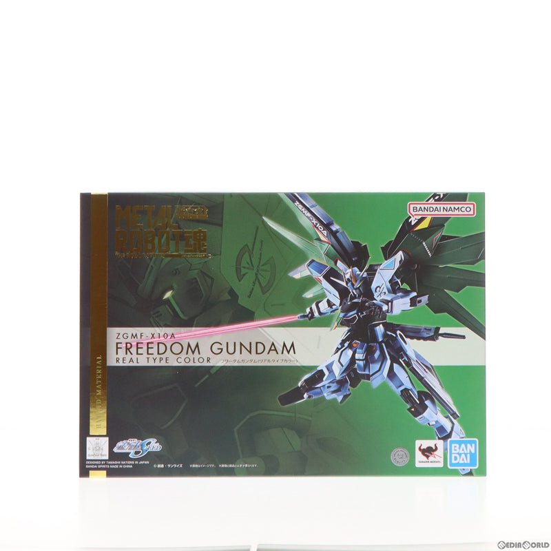 【中古即納】[FIG]TAMASHII NATIONS STORE限定 METAL ROBOT魂(SIDE MS)  フリーダムガンダム(リアルタイプカラー) 機動戦士ガンダムSEED(シード) 完成品 可動フィギュア バンダイスピリッツ(20240126)JAN 11352円