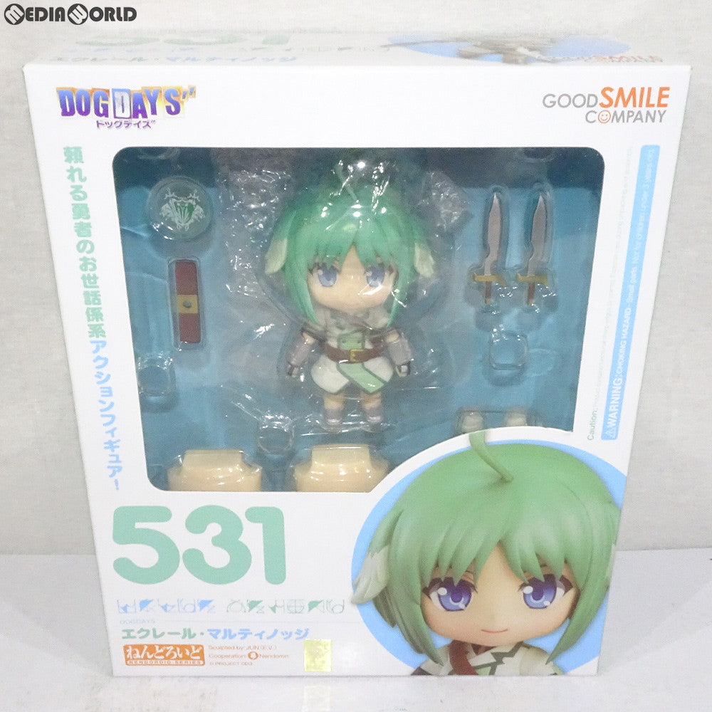 【中古即納】[FIG]ねんどろいど 531 エクレール・マルティノッジ DOG DAYS(ドッグデイズ) 完成品 可動フィギュア グッドスマイルカンパニー(20151031)