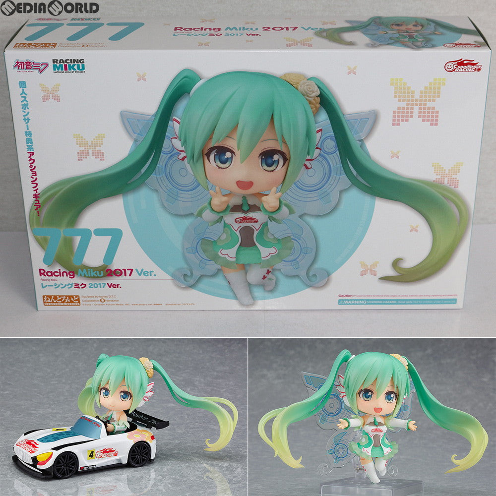 【中古即納】[FIG] ねんどろいど 777 レーシングミク 2017 Ver. 初音ミクGTプロジェクト GSR個人スポンサー特典 完成品 可動フィギュア グッドスマイルレーシング(20171110)