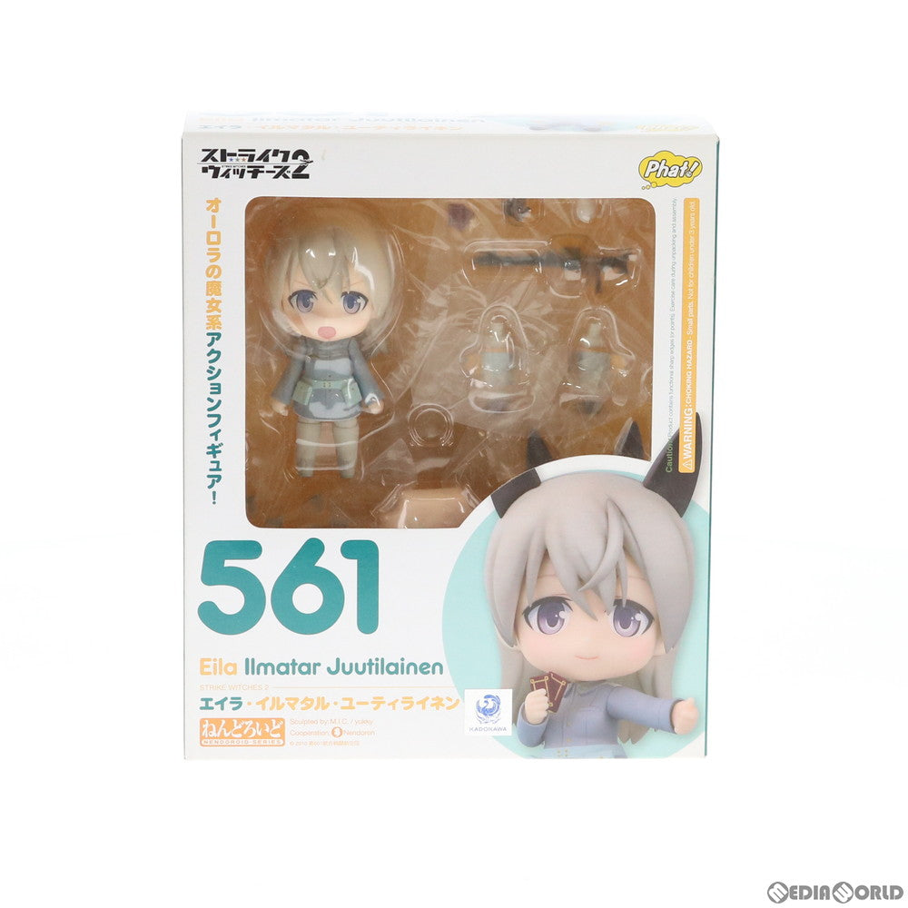 【中古即納】[FIG] ねんどろいど 561 エイラ・イルマタル・ユーティライネン ストライクウィッチーズ2 完成品 可動フィギュア Phat!(ファット・カンパニー) (20160220)