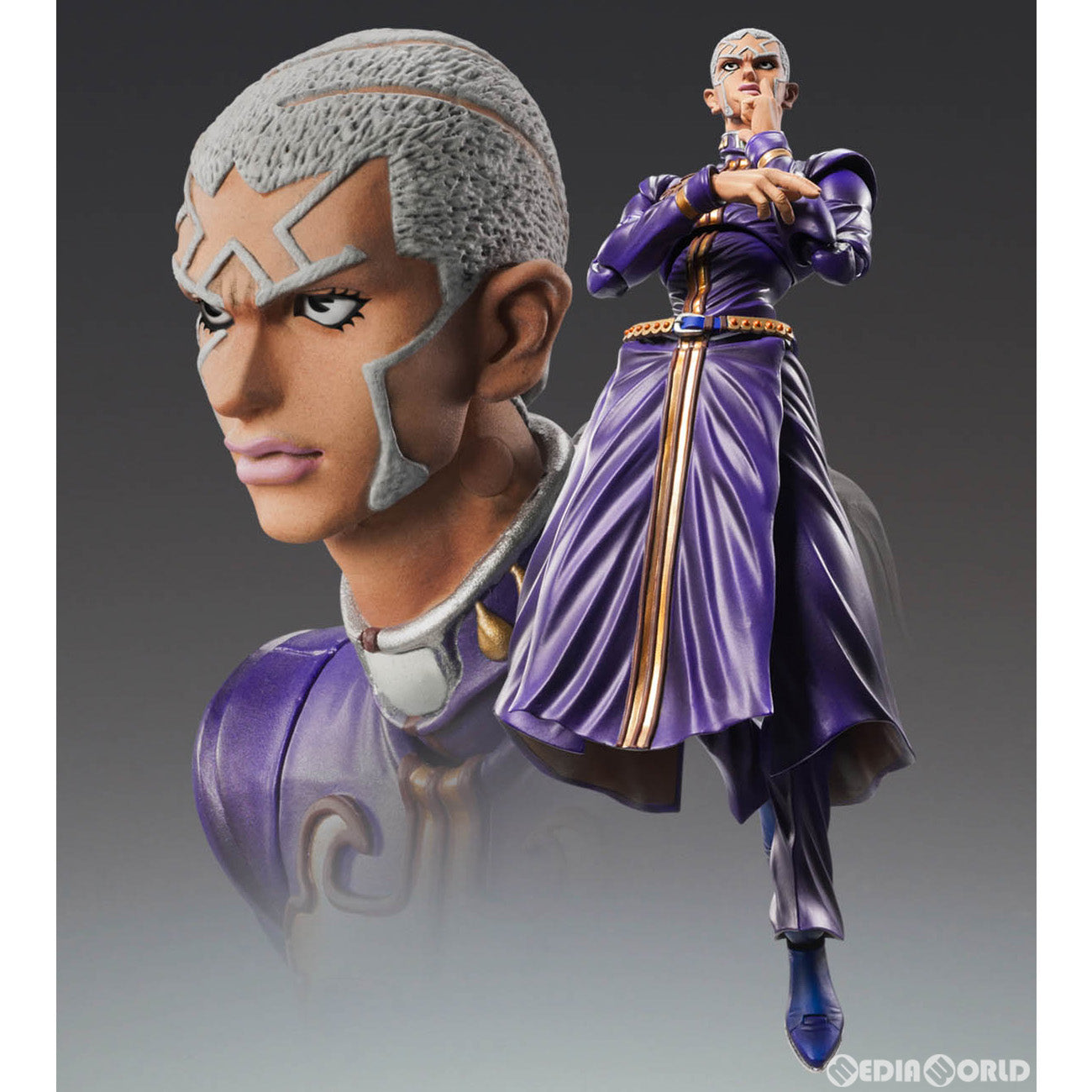 【中古即納】[FIG](再販)超像可動 エンリコ・P(プッチ) ジョジョの奇妙な冒険 第6部 ストーンオーシャン 完成品 可動フィギュア  メディコス・エンタテインメント(20230823)