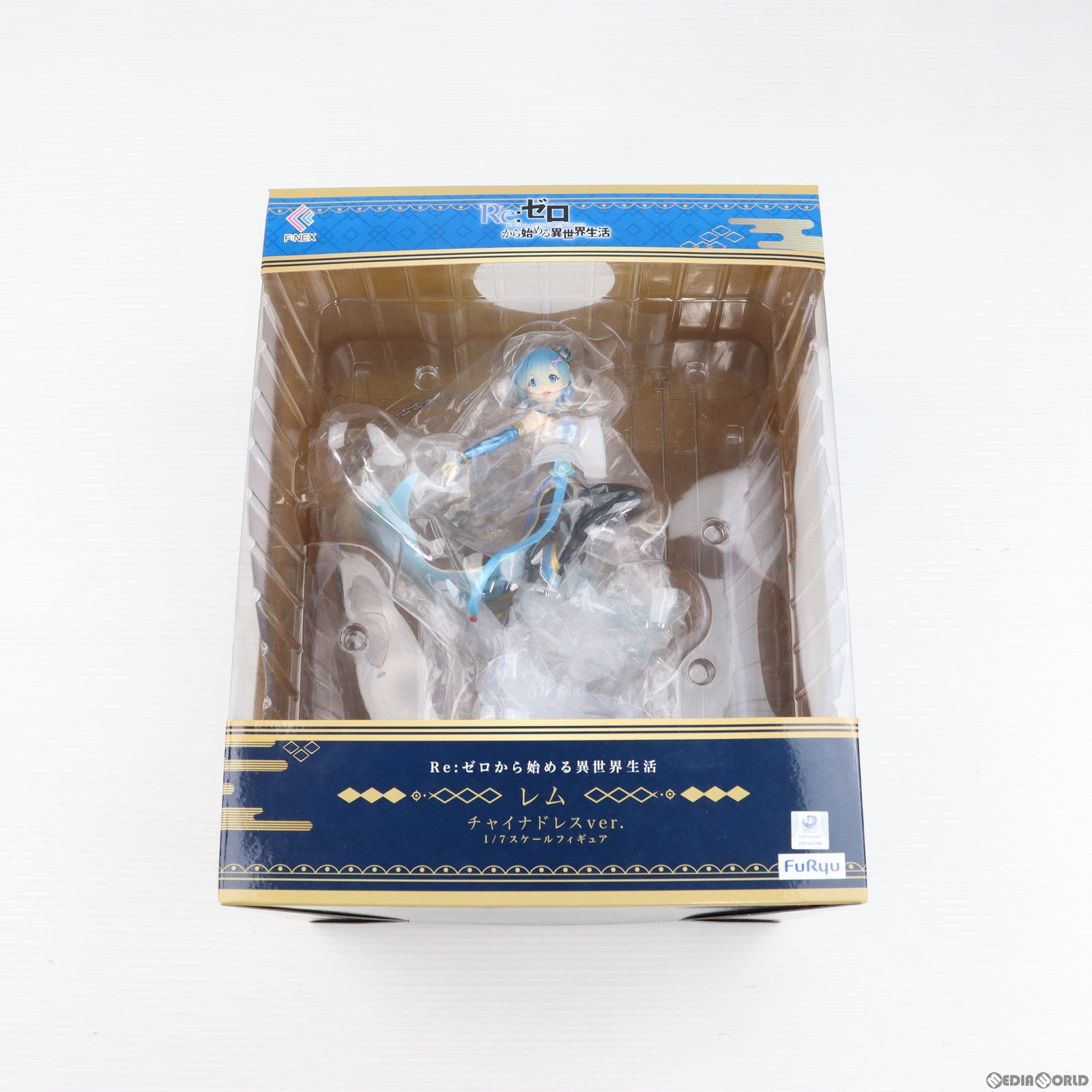 【中古即納】[FIG]F:NEX限定 レム チャイナドレスver. Re:ゼロから始める異世界生活 1/7 完成品 フィギュア(AMU-FNX220)  フリュー(20210331)