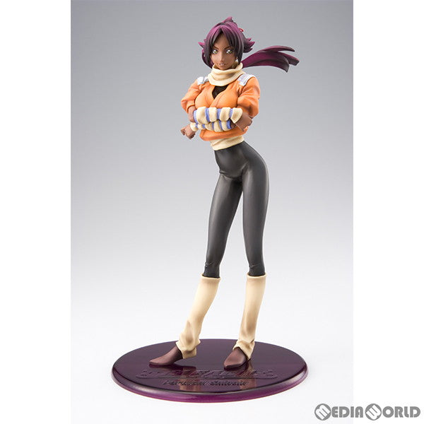 【中古即納】[FIG] エクセレントモデル BLEACHシリーズ 其の参 四楓院夜一(しほういんよるいち) ブリーチ 1/8 完成品 フィギュア メガハウス(20060526)