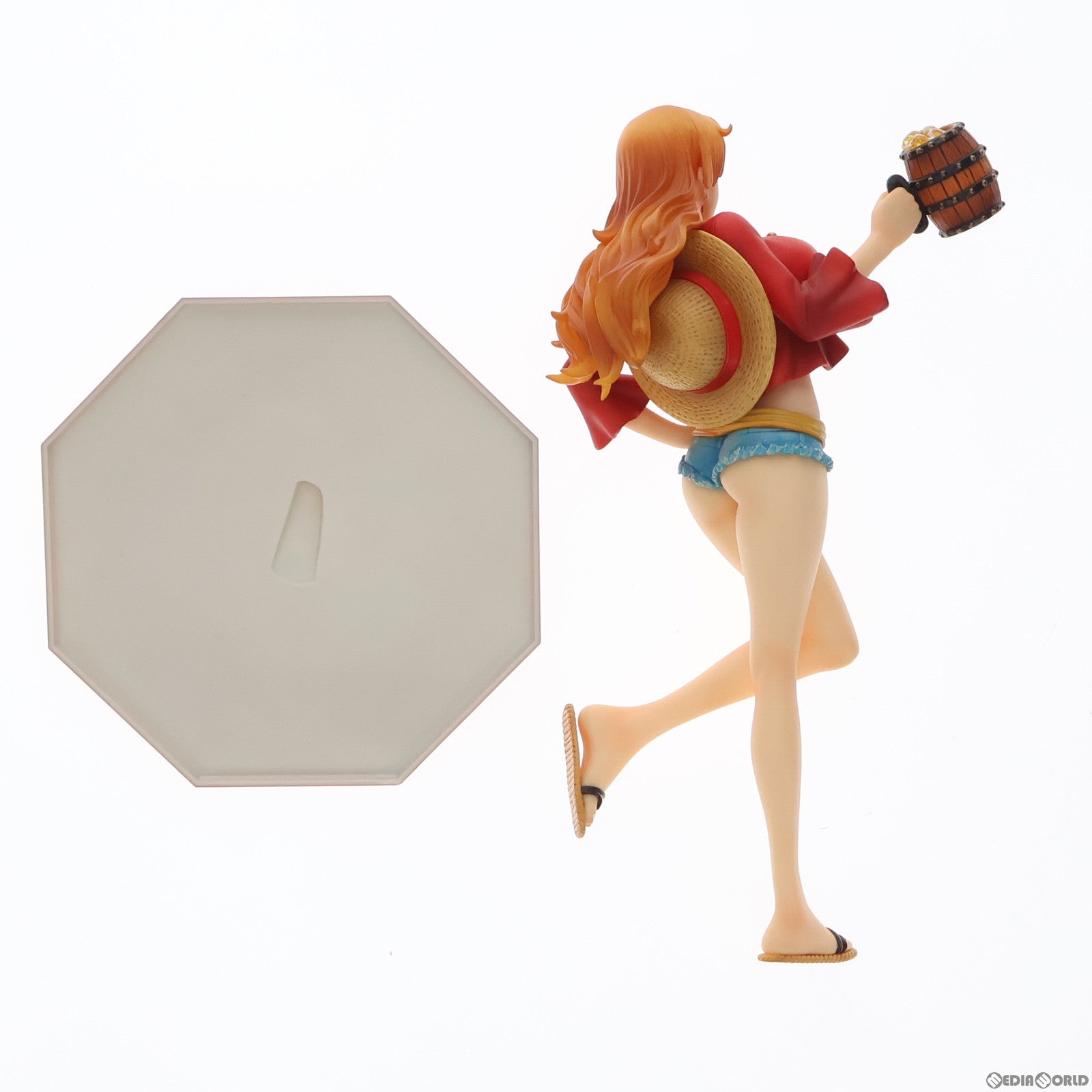 【中古即納】[FIG] オンラインショップ限定 Portrait.Of.Pirates P.O.P LIMITED EDITION ナミ  MUGIWARA Ver.2 ONE PIECE(ワンピース) 1/8 完成品 フィギュア メガハウス(20150224)