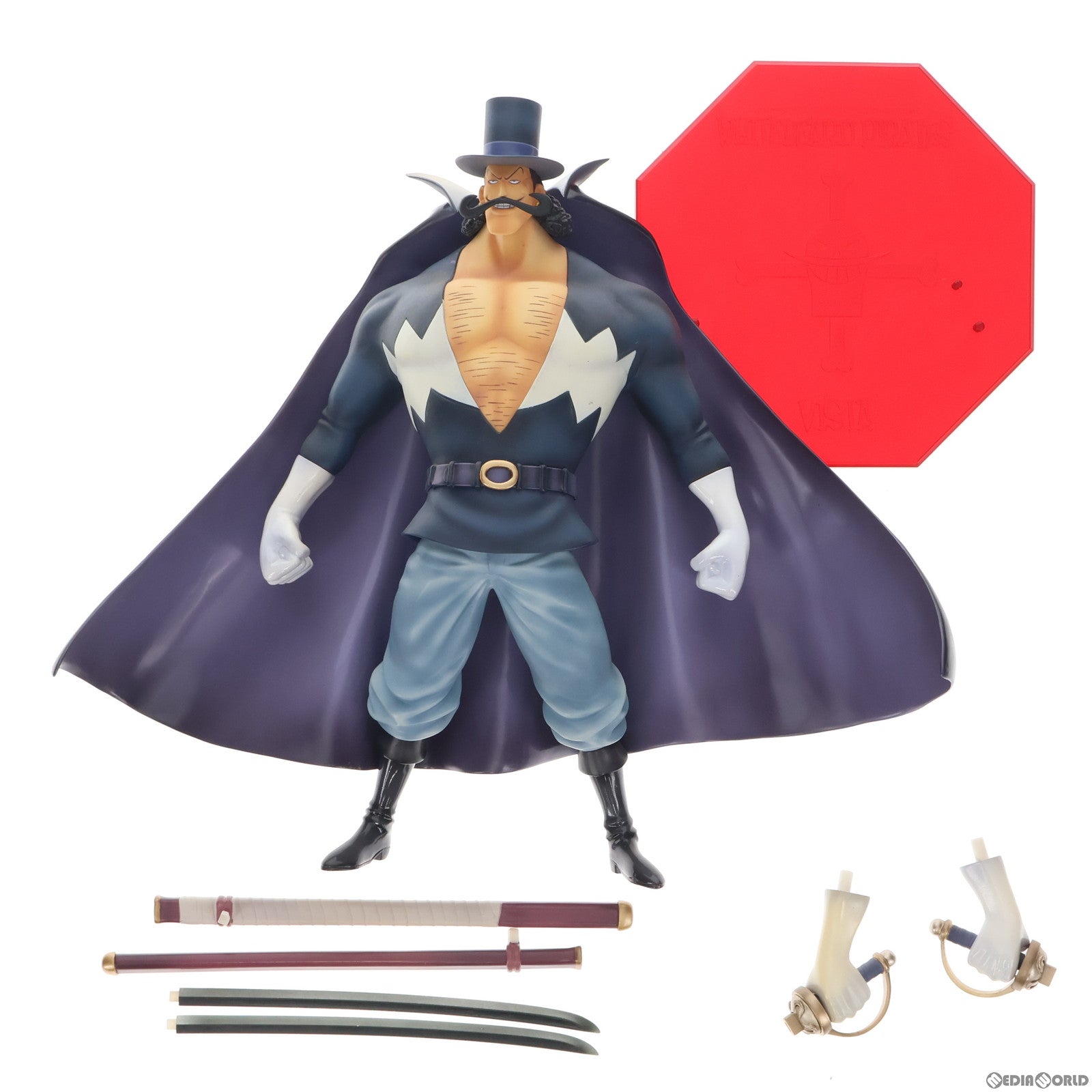 【中古即納】[FIG] Portrait.Of.Pirates P.O.P NEO-DX 花剣のビスタ ONE PIECE(ワンピース) 完成品 フィギュア メガハウス(20110630)