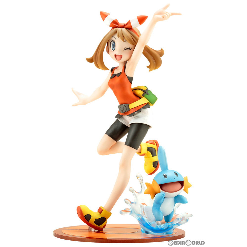 【中古即納】[FIG](再販)ARTFX J ハルカ with ミズゴロウ ポケットモンスター 1/8 完成品 フィギュア(PV097) コトブキヤ(20190609)