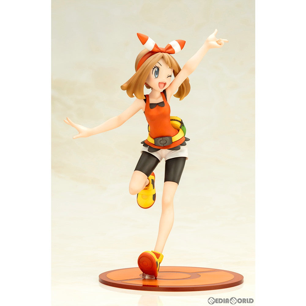 【中古即納】[FIG](再販)ARTFX J ハルカ with ミズゴロウ ポケットモンスター 1/8 完成品 フィギュア(PV097) コトブキヤ(20190609)