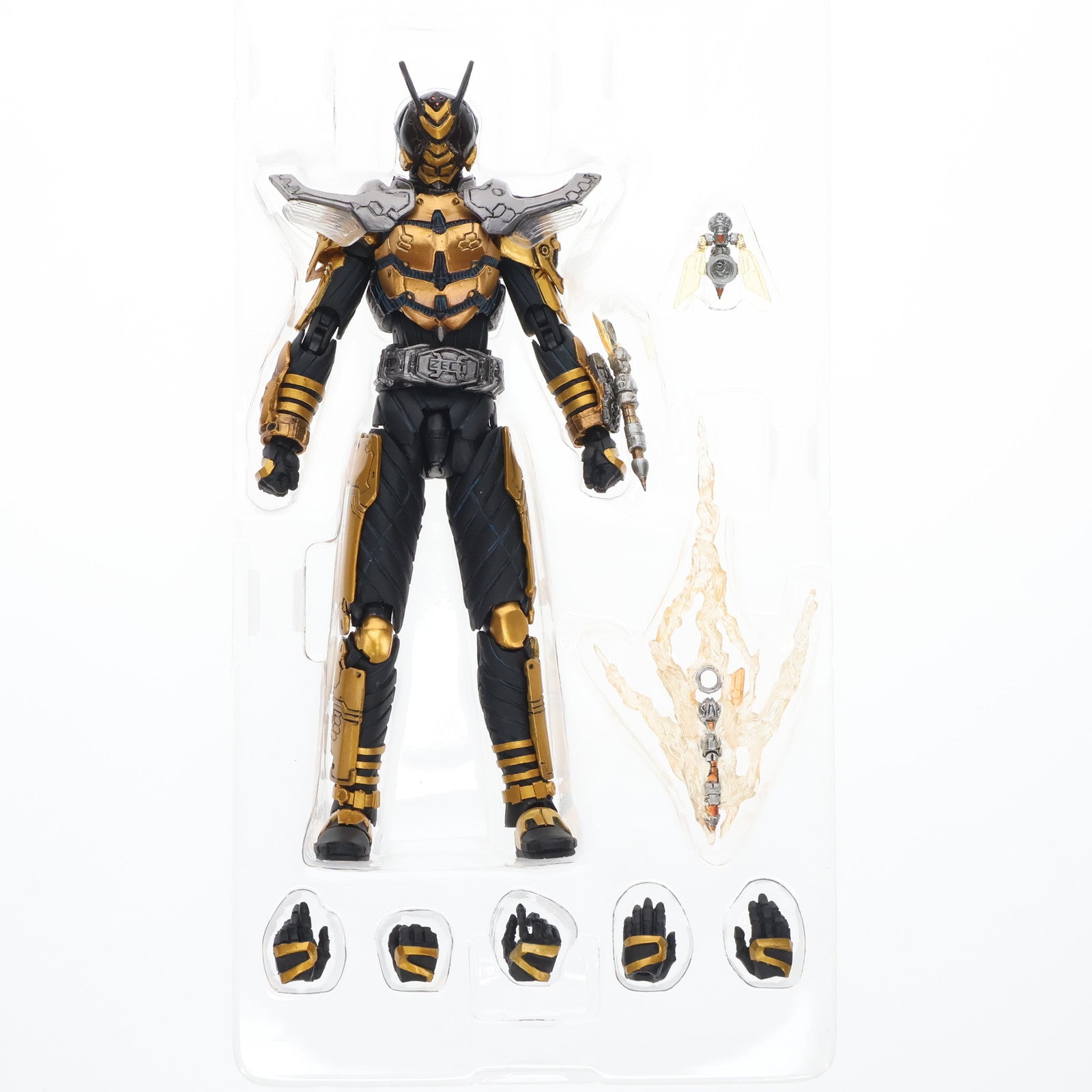 【中古即納】[FIG] 魂ウェブ商店限定 S.I.C. 仮面ライダーザビー 仮面ライダーカブト 完成品 可動フィギュア バンダイ(20140221)