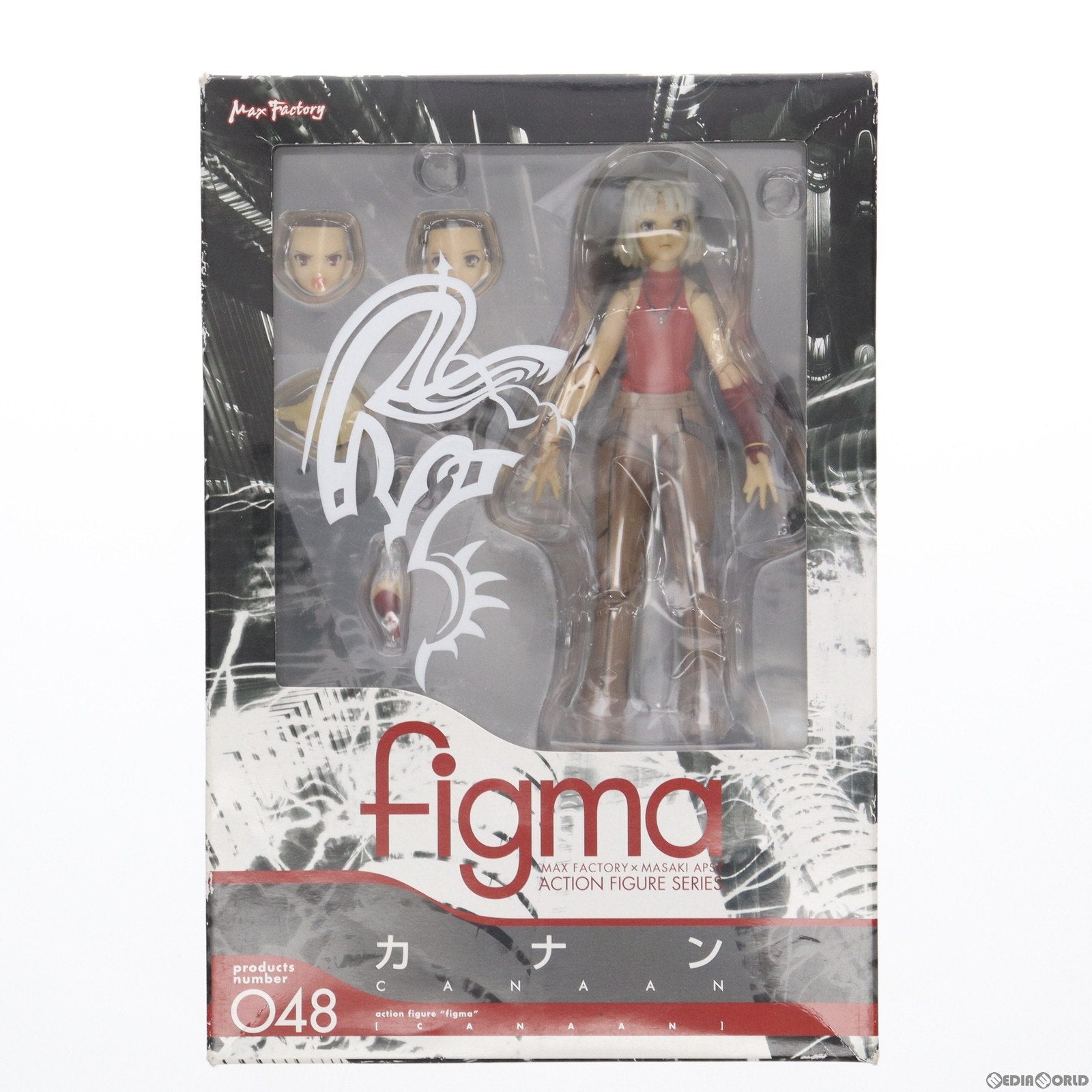 【中古即納】[FIG] figma(フィグマ) 048 カナン CANAAN 完成品 可動フィギュア マックスファクトリー(20091224)
