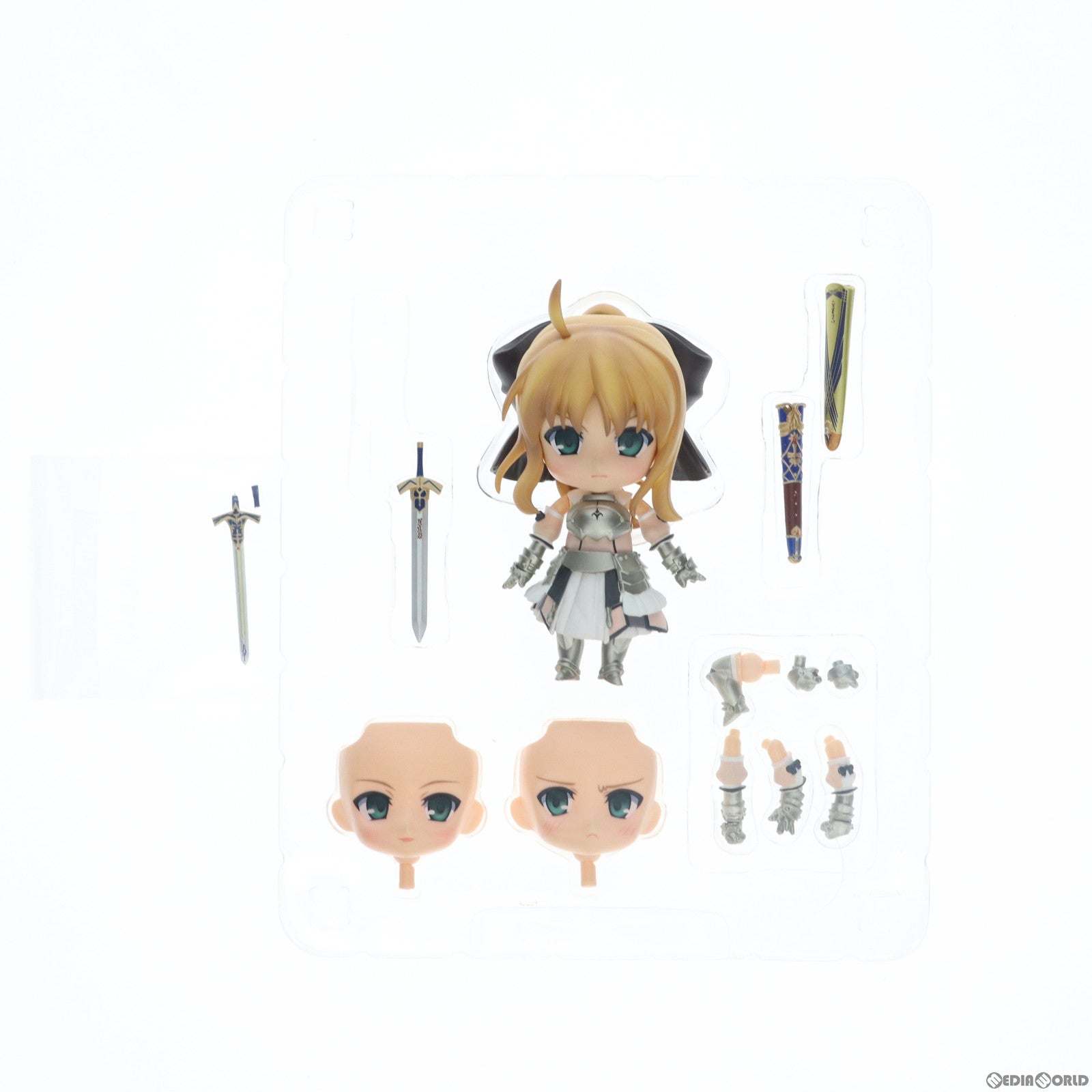 【中古即納】[FIG]ねんどろいど 077 セイバー・リリィ Fate/stay night(フェイト/ステイナイト) 完成品 可動フィギュア グッドスマイルカンパニー(20121017)