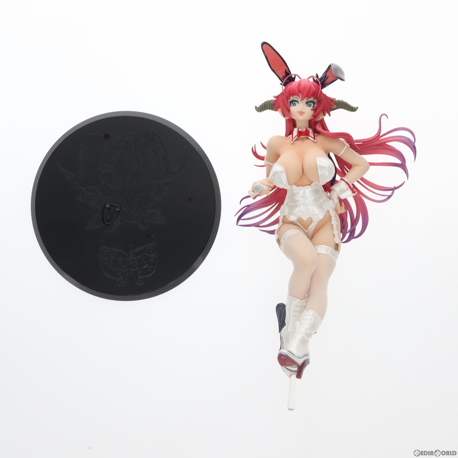 中古即納】[FIG]色欲の章 魔惑バニーガール ノ節 白色ノ項 通常版 七つの大罪 魔王黙示録 1/7 完成品 フィギュア  ホビージャパン&メガホビEXPO2015Autumm限定 ホビージャパン/AMAKUNI(アマクニ)