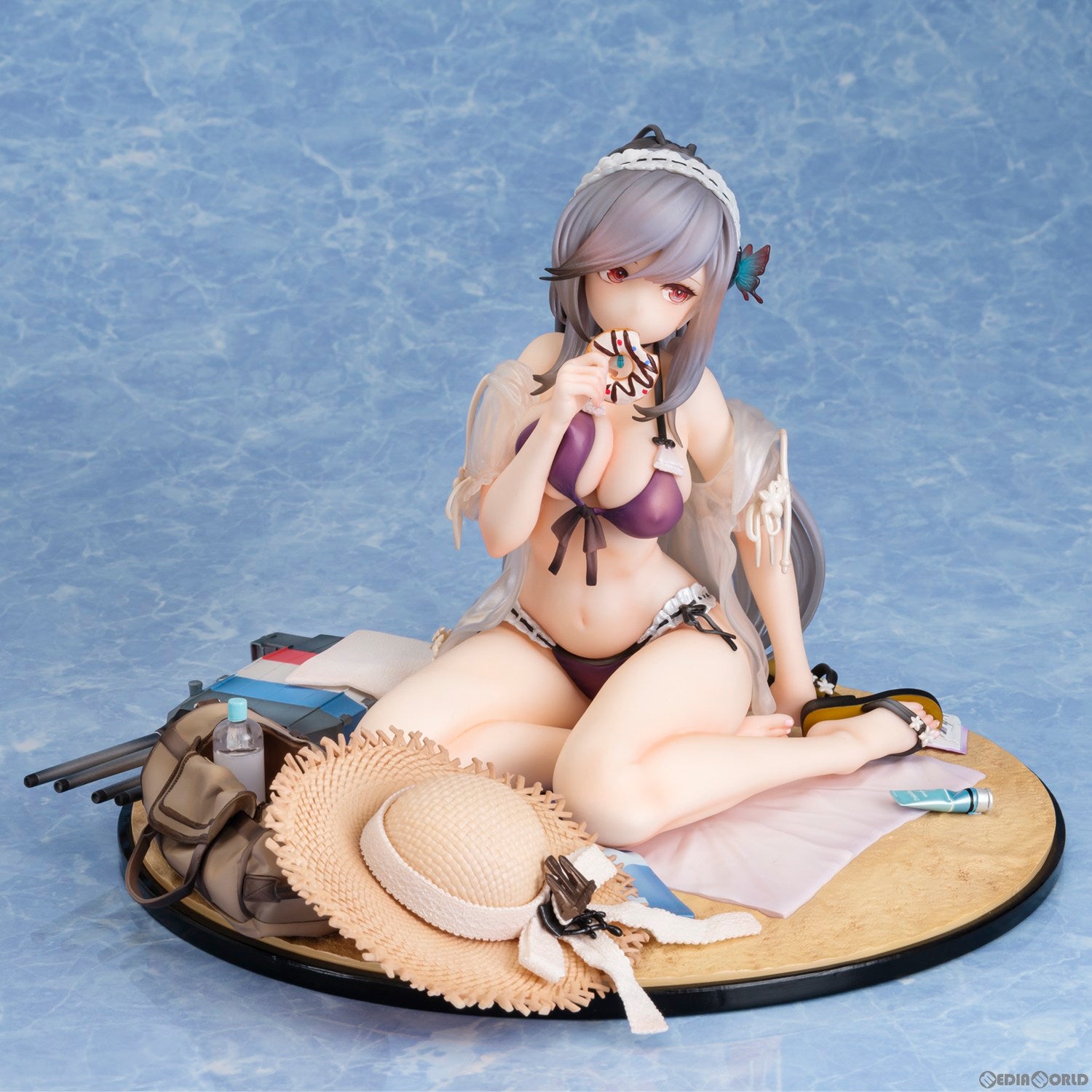 【中古即納】[FIG] ダンケルク 夏のスュクレ アズールレーン 完成品 フィギュア WING(ウイング) (20240128)