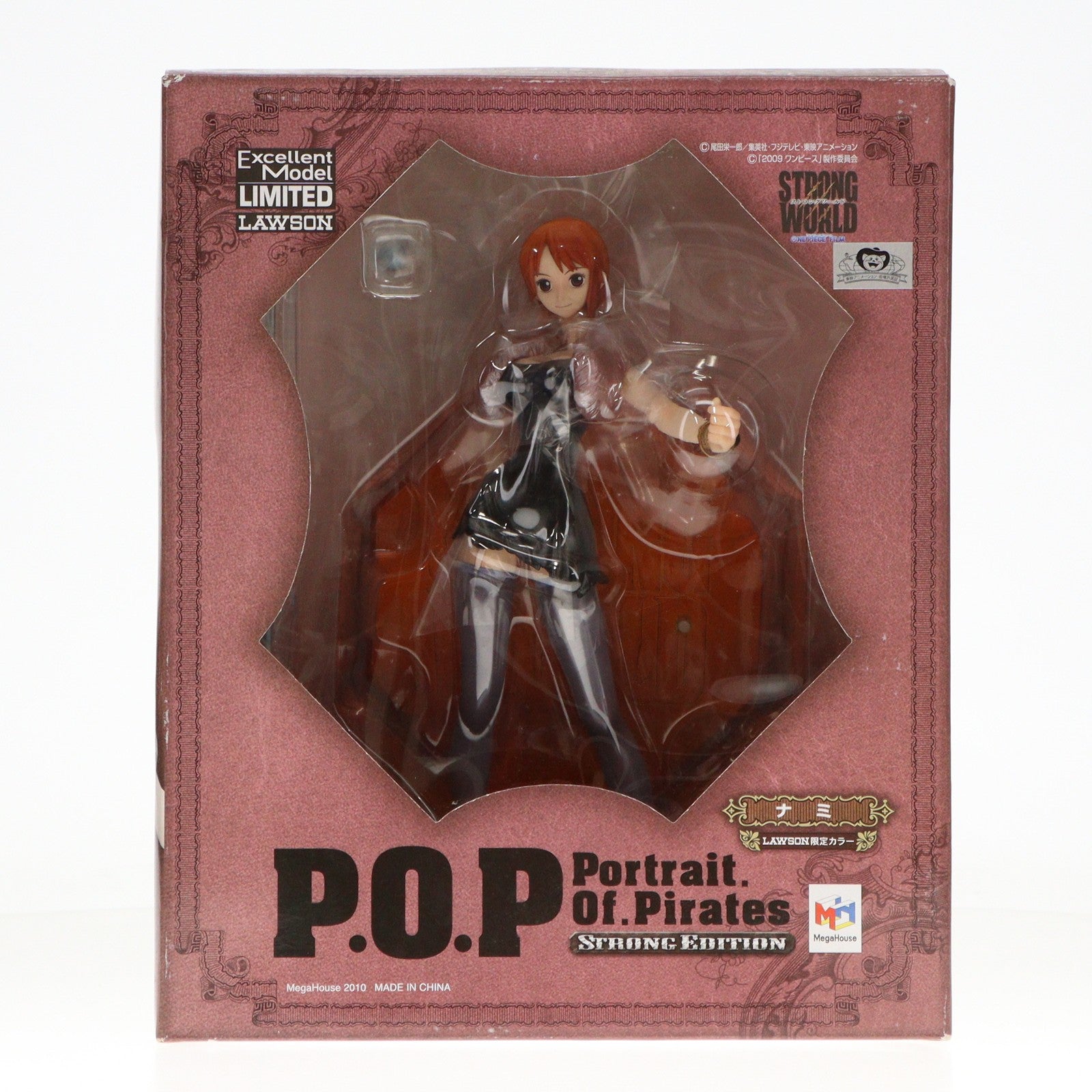 【中古即納】[FIG] Portrait.Of.Pirates P.O.P STRONG EDITION ナミ ローソン限定カラー ONE PIECE(ワンピース) 1/8 完成品 フィギュア メガハウス(20101103)