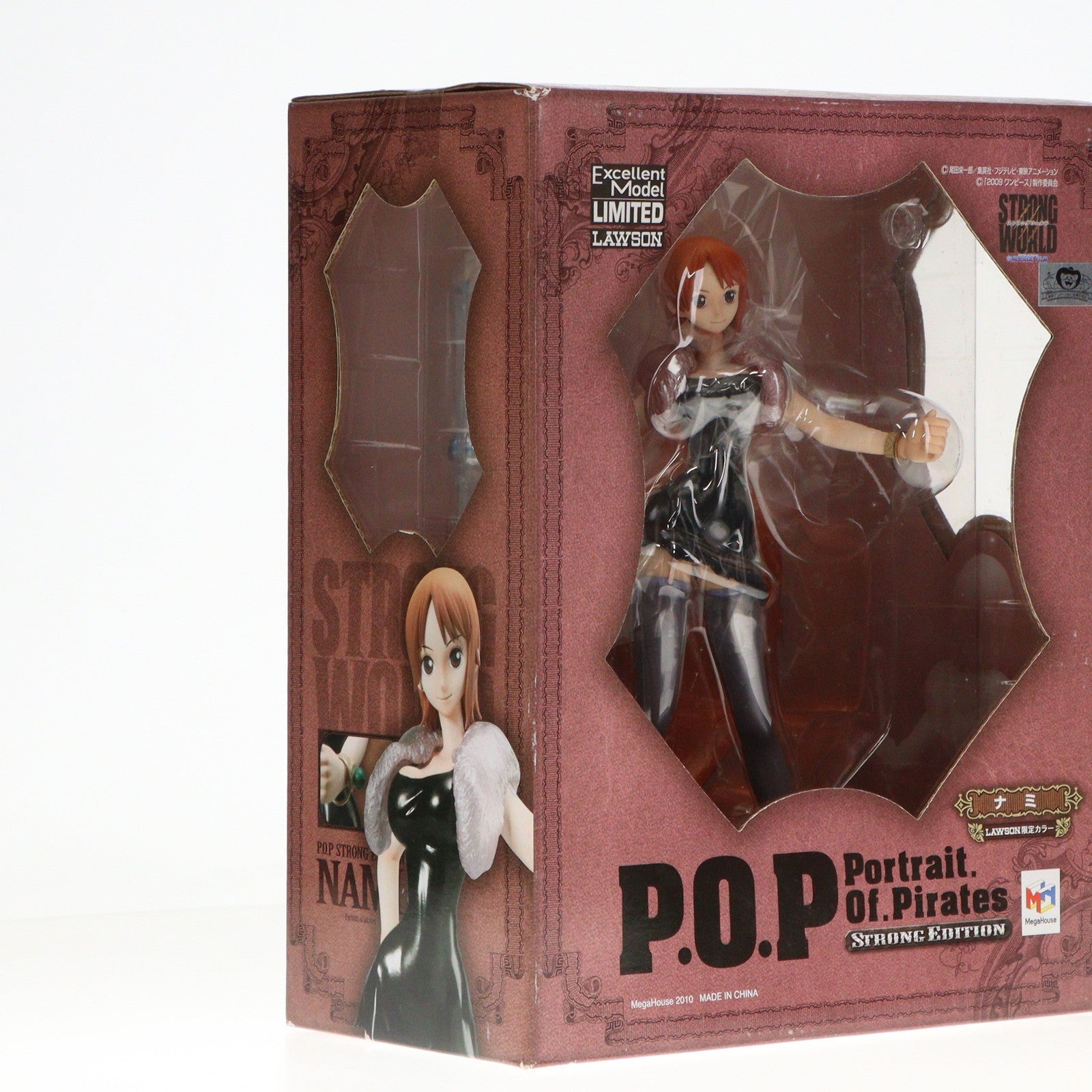 【中古即納】[FIG] Portrait.Of.Pirates P.O.P STRONG EDITION ナミ ローソン限定カラー ONE PIECE(ワンピース) 1/8 完成品 フィギュア メガハウス(20101103)