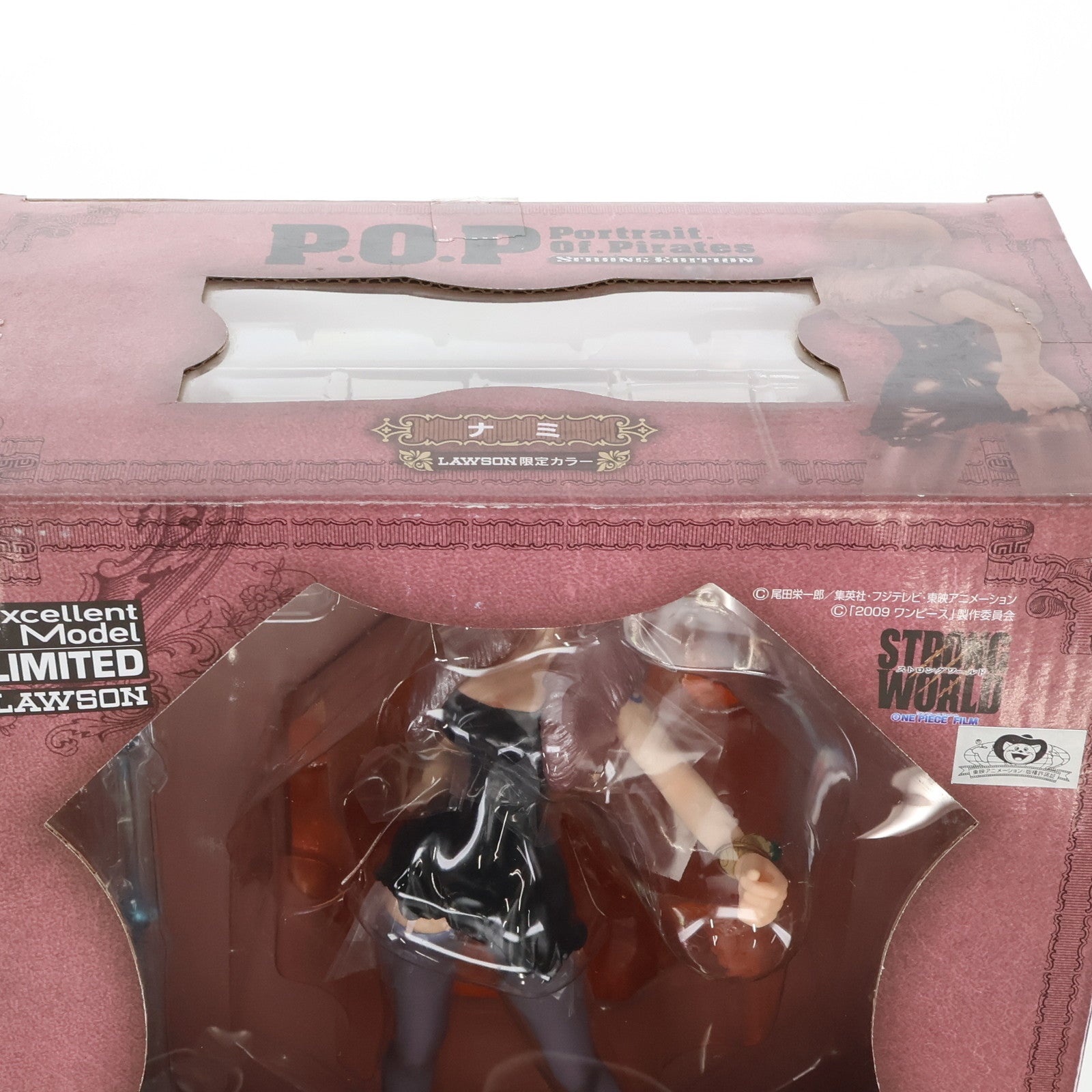 【中古即納】[FIG] Portrait.Of.Pirates P.O.P STRONG EDITION ナミ ローソン限定カラー ONE PIECE(ワンピース) 1/8 完成品 フィギュア メガハウス(20101103)