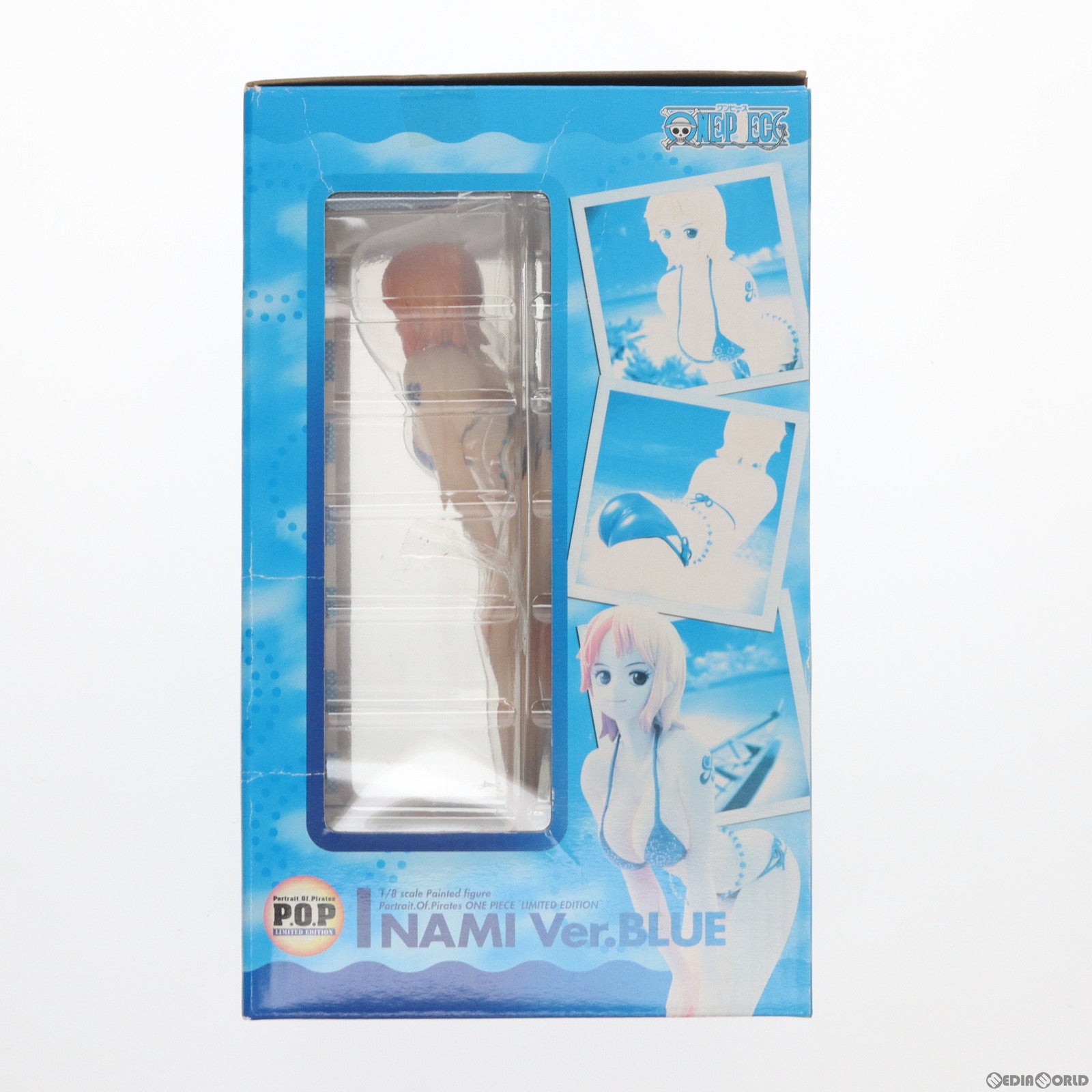 【中古即納】[FIG] Portrait.Of.Pirates P.O.P LIMITED EDITION ナミVer.BLUE ONE PIECE(ワンピース) 1/8 完成品 フィギュア メガトレショップ プレミアムバンダイ限定 メガハウス(20101212)