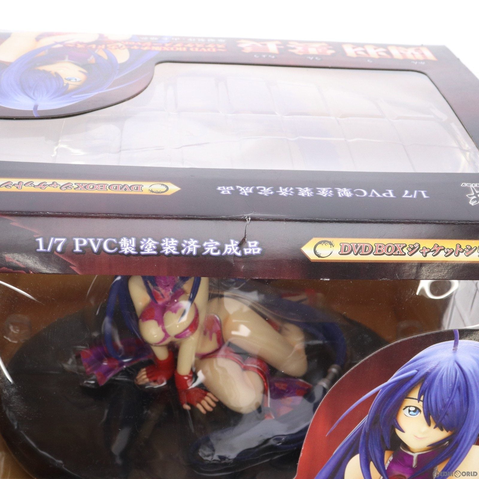 【中古即納】[FIG]関羽雲長(かんううんちょう) ～DVD BOX版チャイナドレス～スケスケダメージver. 一騎当千 Dragon Destiny(ドラゴンディスティニー) 1/7 完成品 フィギュア グリフォンエンタープライズ(20100421)