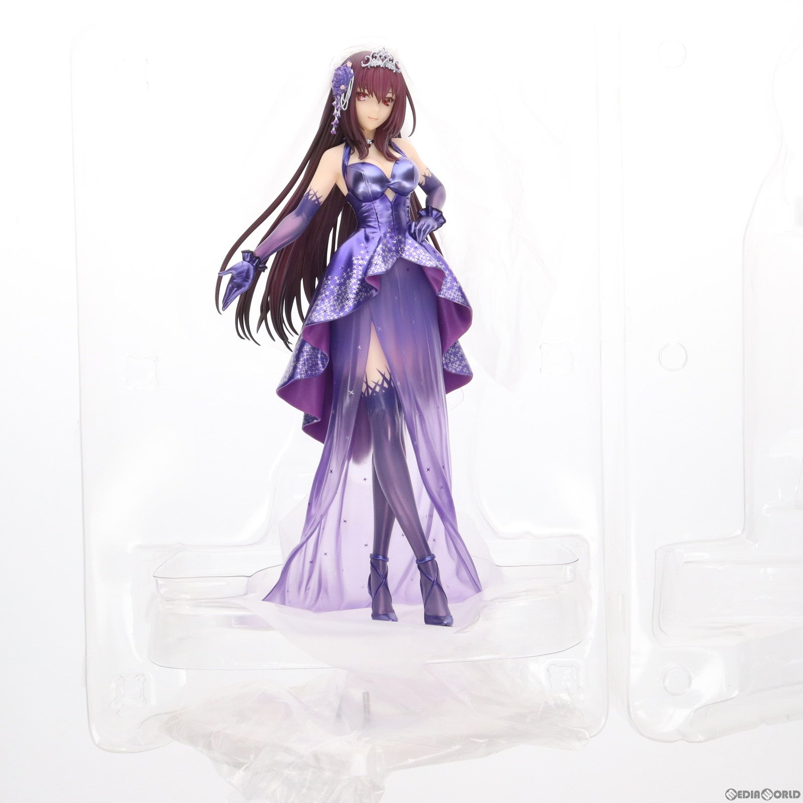 【中古即納】[FIG]ランサー/スカサハ 英霊正装 Fate/Grand Order(フェイト/グランドオーダー) 1/7 完成品 フィギュア キューズQ(20220123)