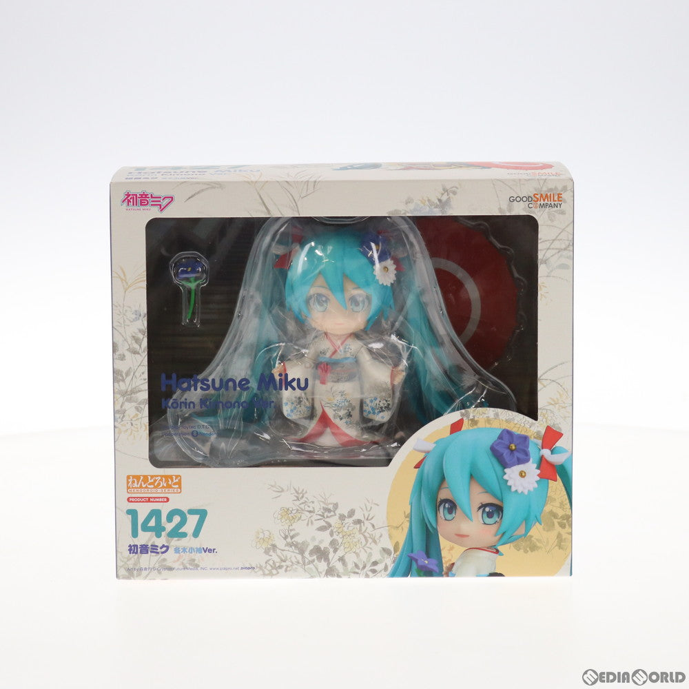 【中古即納】[FIG]ねんどろいど 1427 初音ミク 冬木小袖Ver. キャラクター・ボーカル・シリーズ01 初音ミク 完成品 可動フィギュア グッドスマイルカンパニー(20210130)