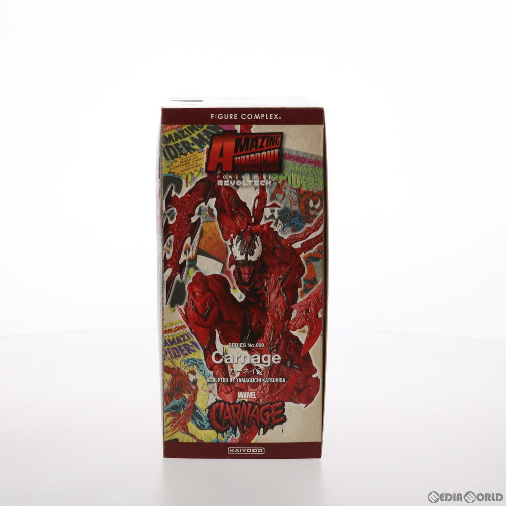 【中古即納】[FIG] フィギュアコンプレックス アメイジングヤマグチ No.008 Carnage(カーネイジ) スパイダーマン 完成品 可動フィギュア 海洋堂/ケンエレファント(20200530)