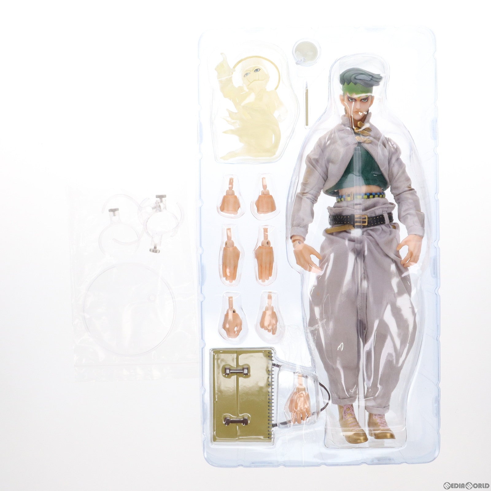 【中古即納】[FIG]リアルアクションヒーローズ RAH No.487 岸辺露伴(きしべろはん) ワンダーフェスティバル2010冬開催記念商品  ジョジョの奇妙な冒険 第四部 ダイヤモンドは砕けない 完成品 可動フィギュア メディコム・トイ(20100207)