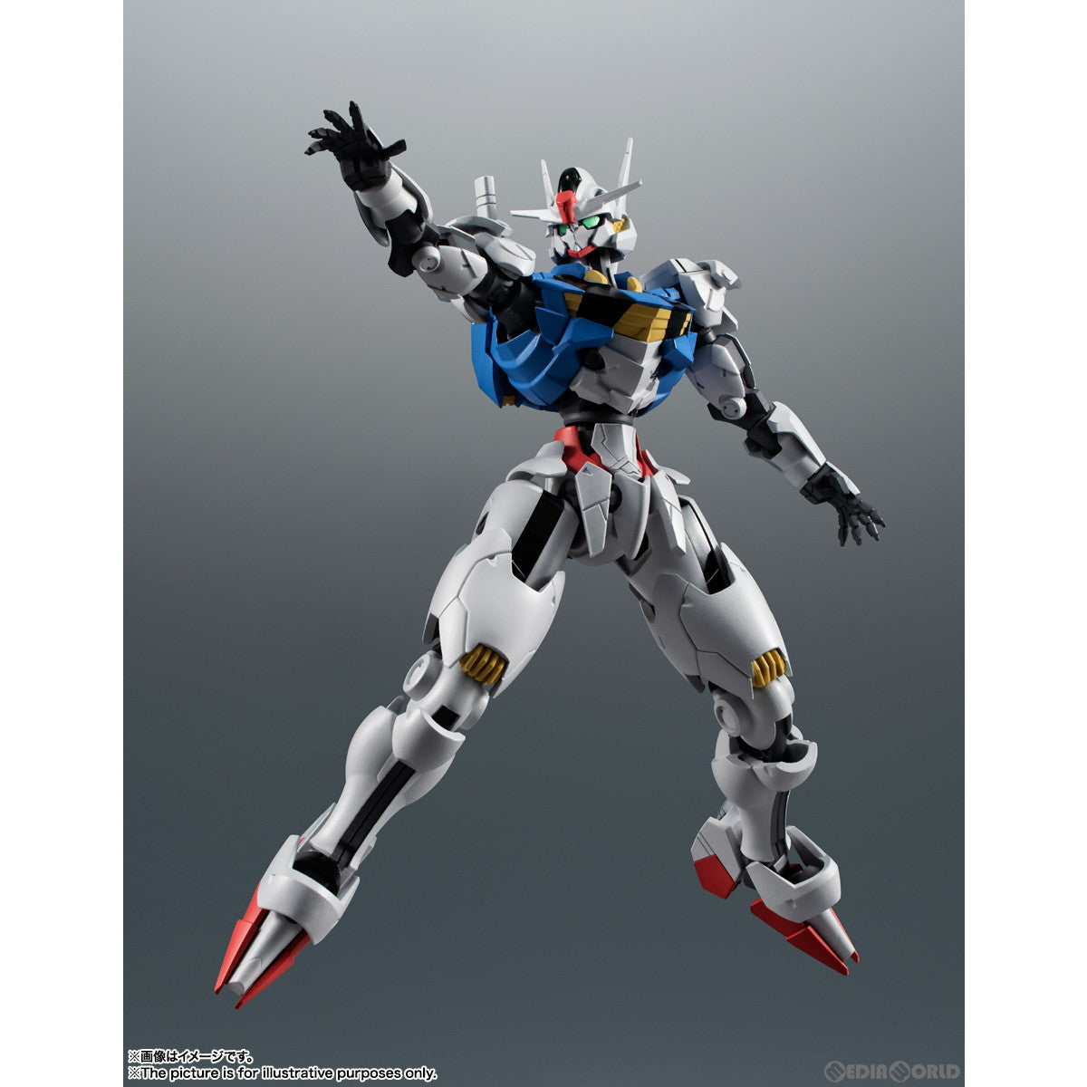 中古即納】[FIG]ROBOT魂(SIDE MS) ガンダム・エアリアル ver. A.N.I.M.E. 機動戦士ガンダム 水星の魔女 完成品  可動フィギュア バンダイスピリッツ