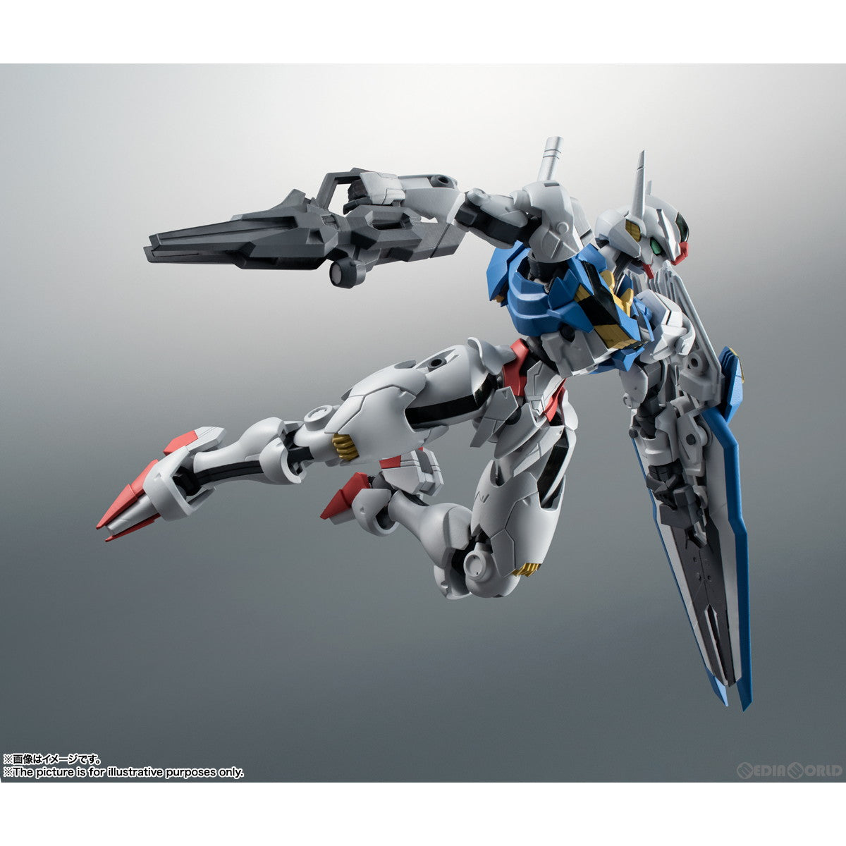 中古即納】[FIG]ROBOT魂(SIDE MS) ガンダム・エアリアル ver. A.N.I.M.E. 機動戦士ガンダム 水星の魔女 完成品  可動フィギュア バンダイスピリッツ